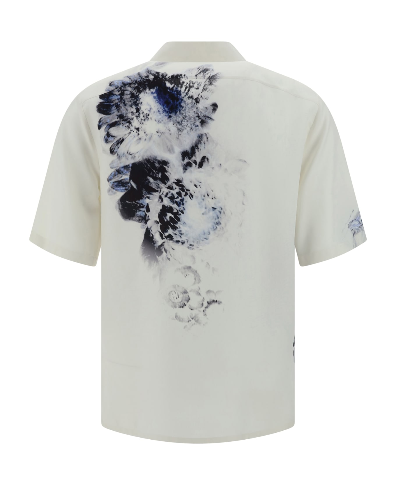 Alexander McQueen Hawaiian Shirt - Black/white シャツ