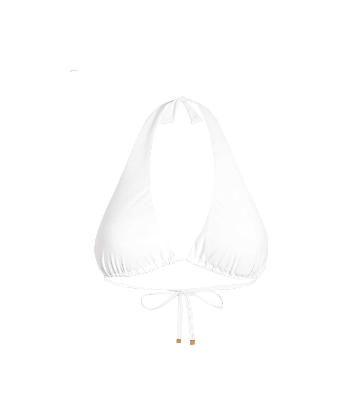 Dolce 
Gabbana Padded Triangle Bikini Top - WHITE