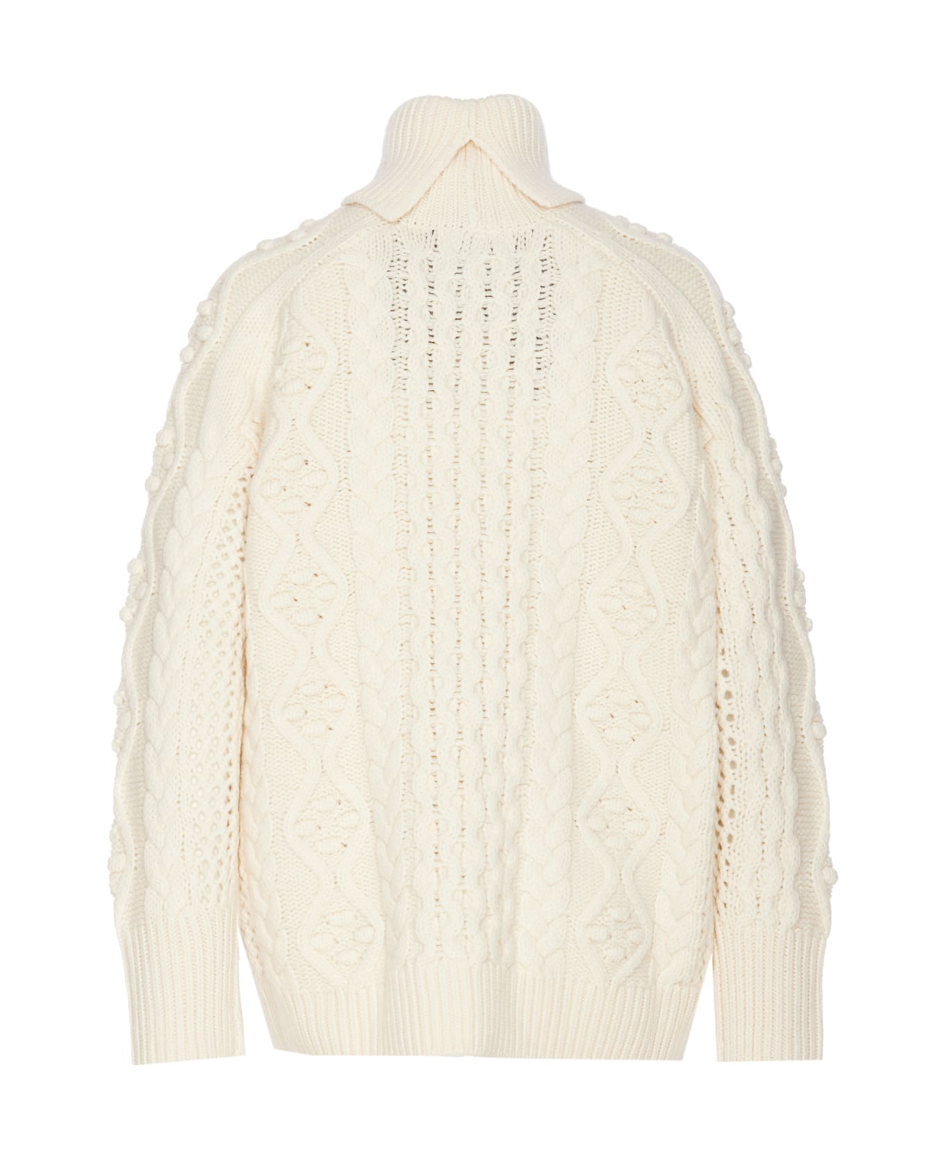 Loulou Studio Turtleneck Sweater - White