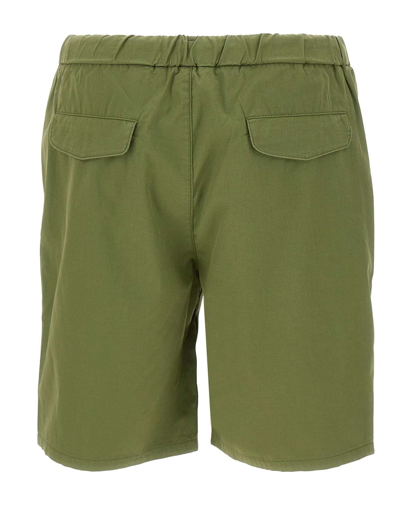 Sun 68 Cotton Shorts - GREEN