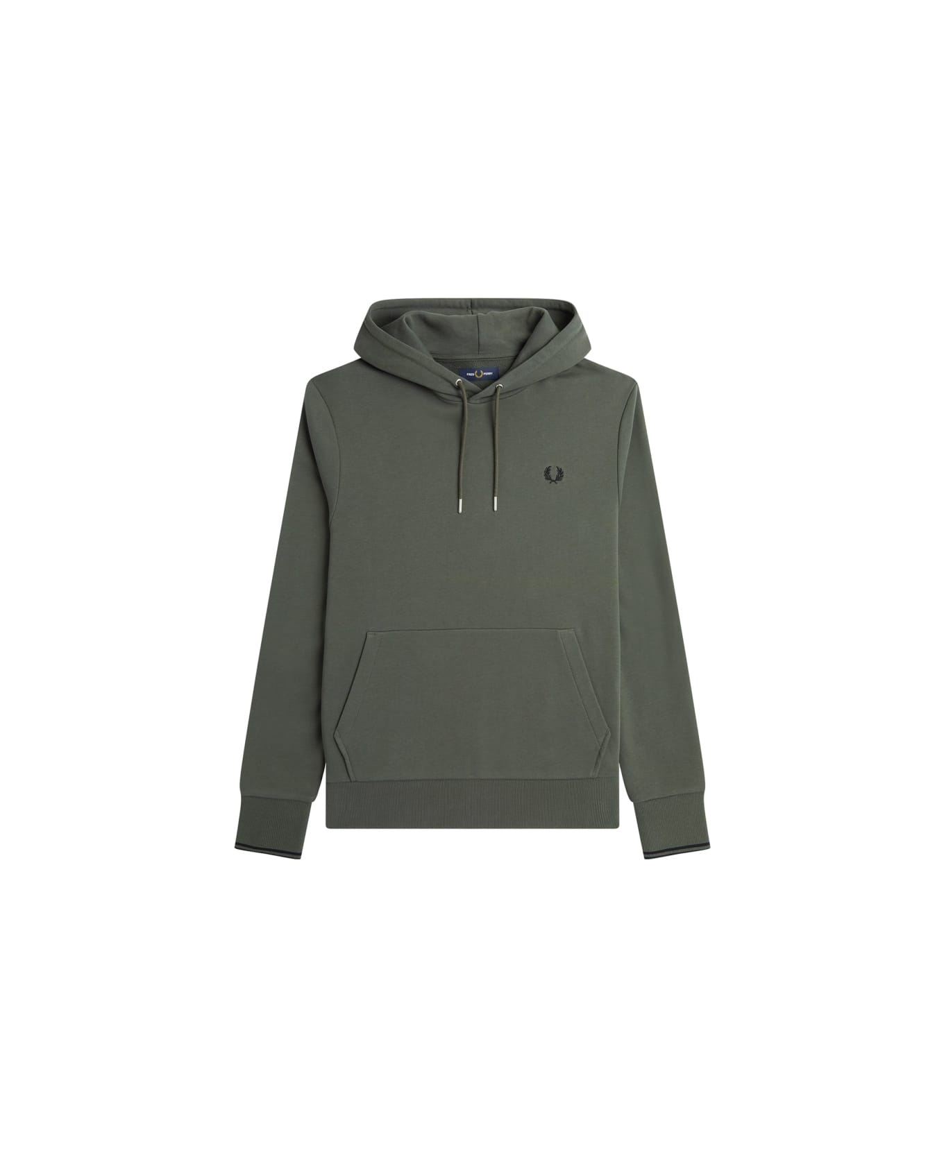 Fred Perry Hoodie - GREEN