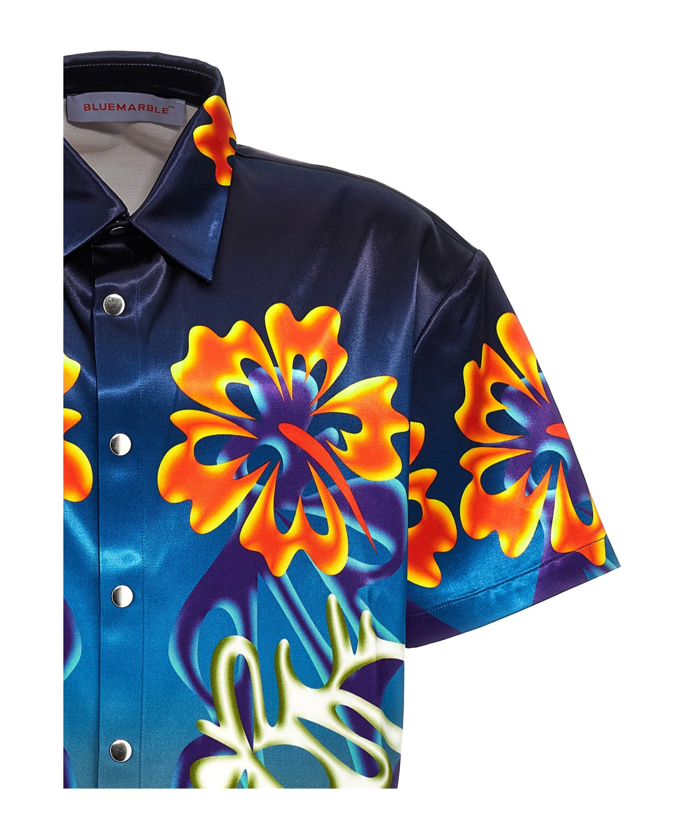 Bluemarble 'hibiscus' Shirt - Multicolor シャツ