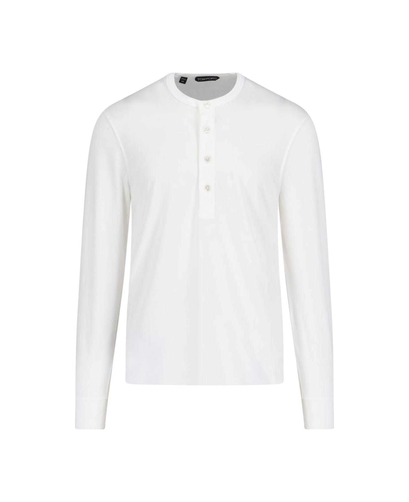 Tom Ford 'henley' T-shirt - White