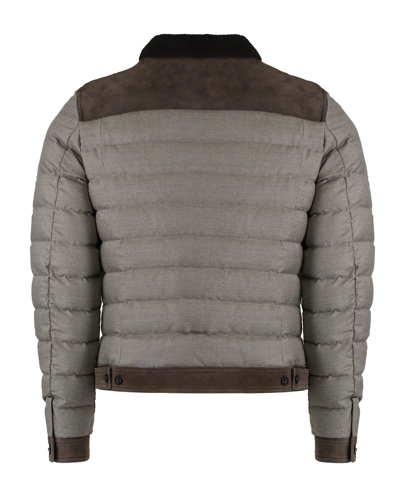 Moorer Levy Padded Jacket - brown