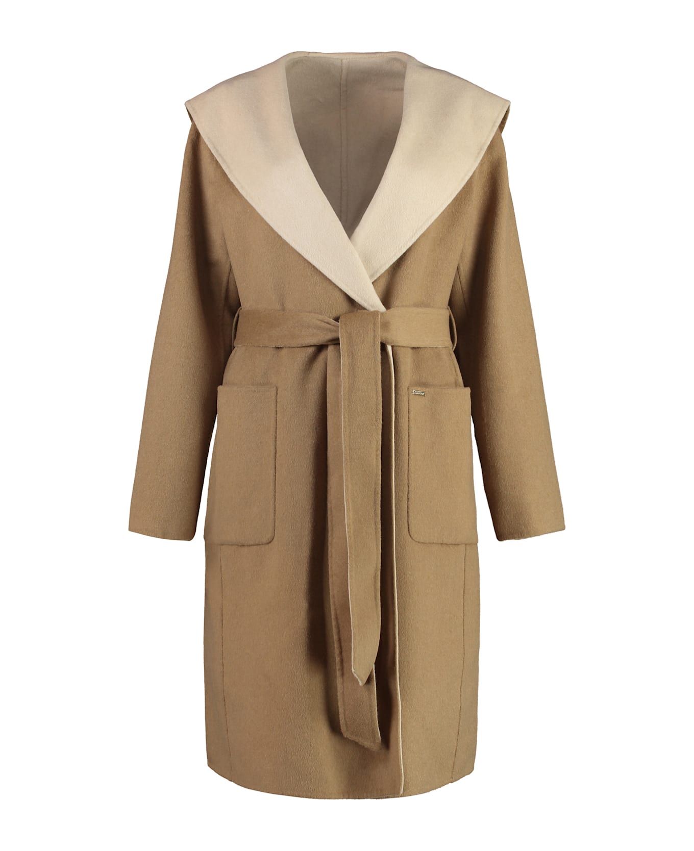 MICHAEL Michael Kors Wool Blend Coat - Camel