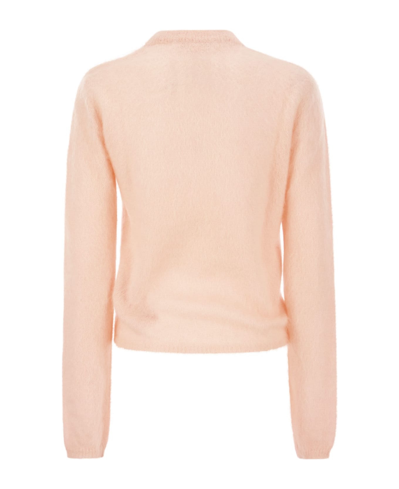 Marni Mohair And Wool Pullover - Pink ニットウェア