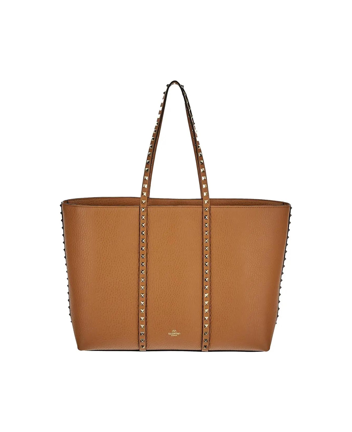 Valentino Garavani Rockstud Tote Bag - Beige