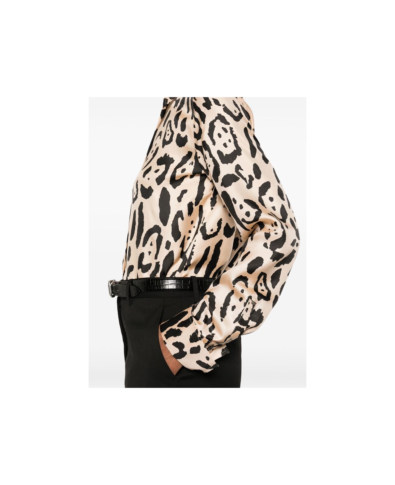 SportMax Shirt - NEUTRALS/BLACK