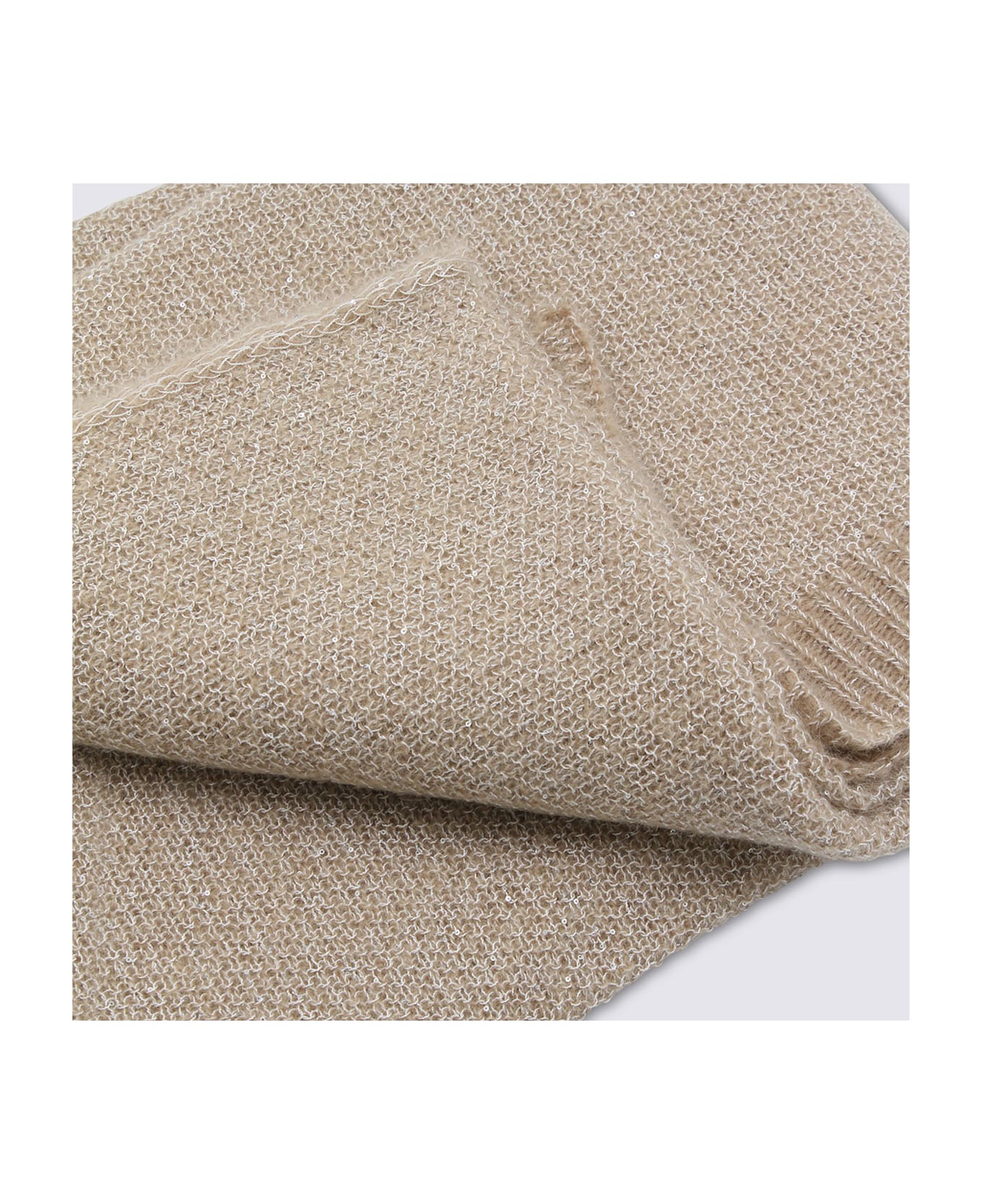 Fabiana Filippi Beige Scarf - Beige