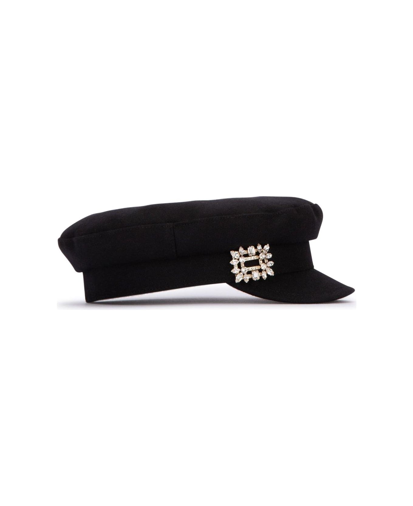 Roger Vivier Embellished Sailor Cap