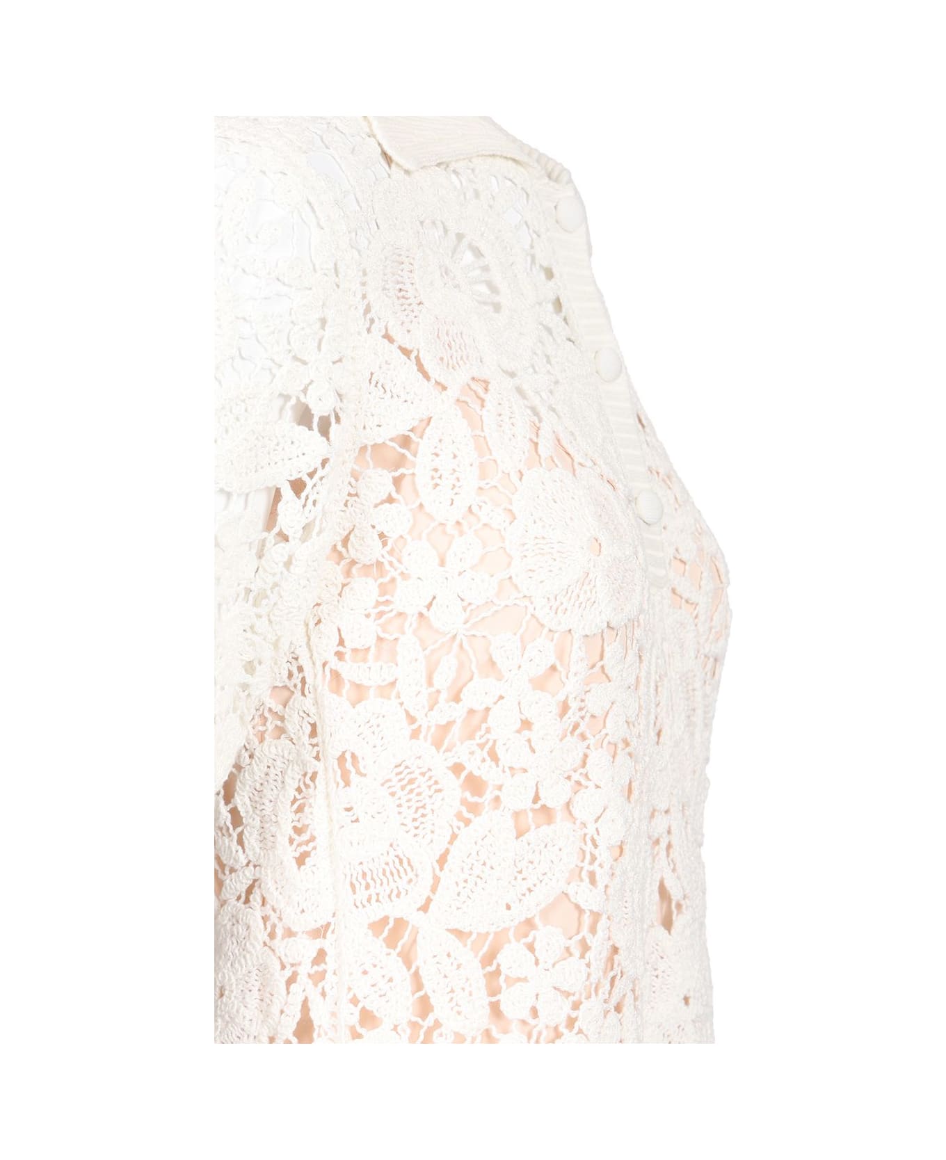 Parosh Mini Cotton Dress - White
