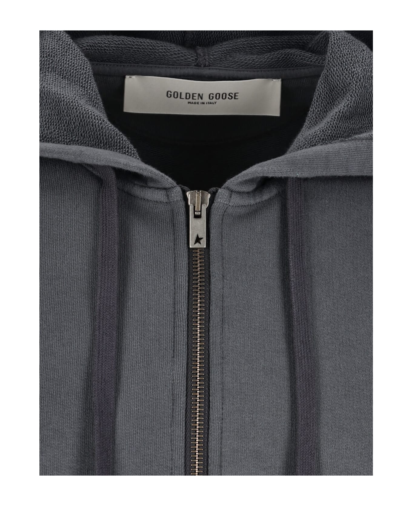 Golden Goose 
journey
 Zip Sweatshirt - Mix Anthracite