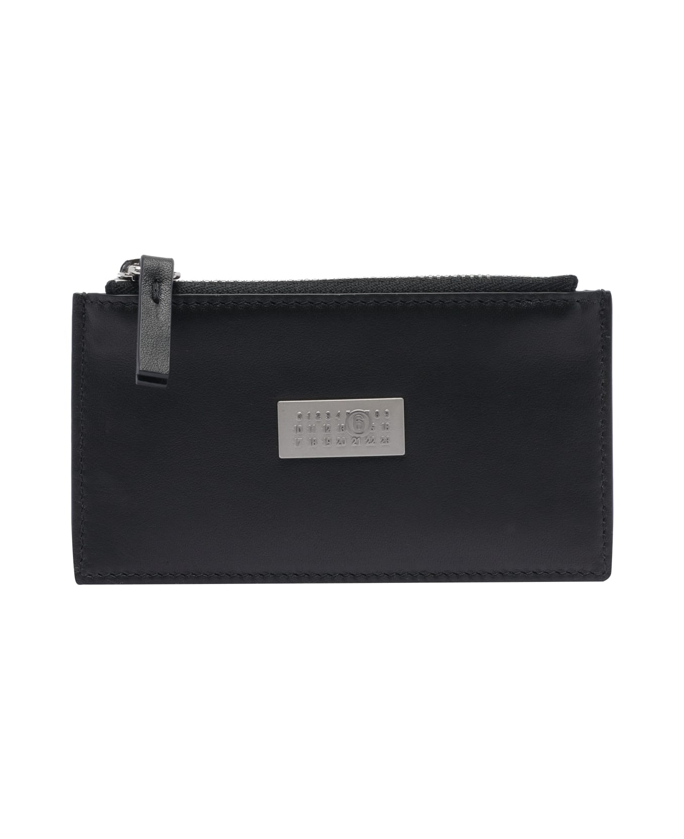 MM6 Maison Margiela Numeric Bifold Wallet - Black