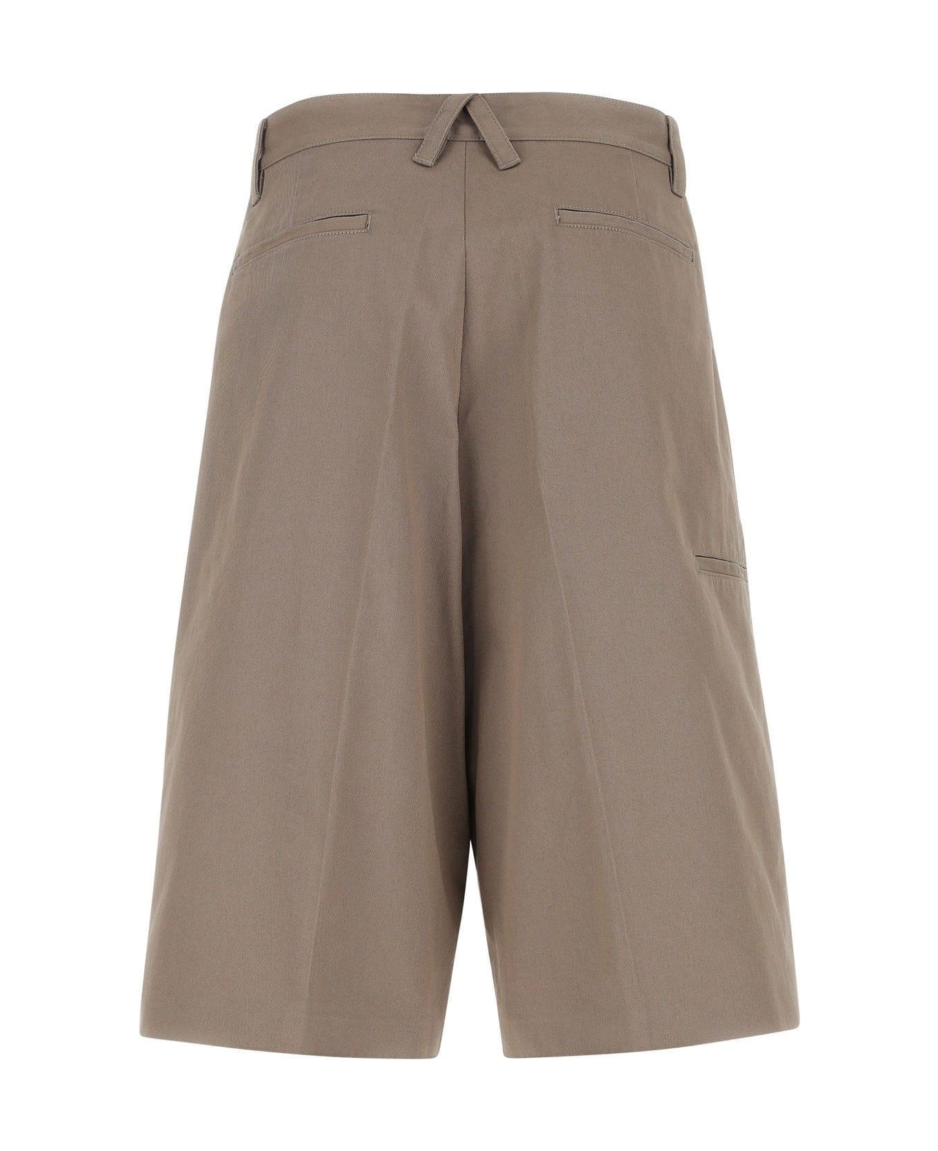 AMBUSH Cotton Bermuda Shorts - KAKI