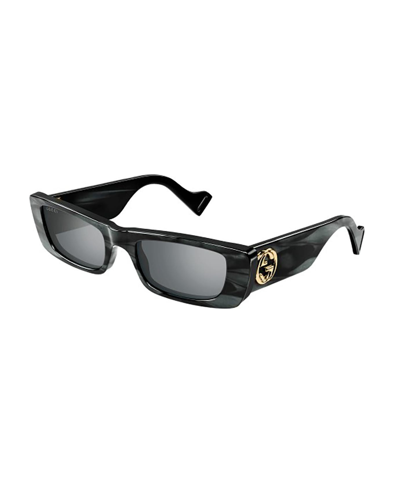 Gucci Eyewear GG0516S Sunglasses - Grey Grey Silver