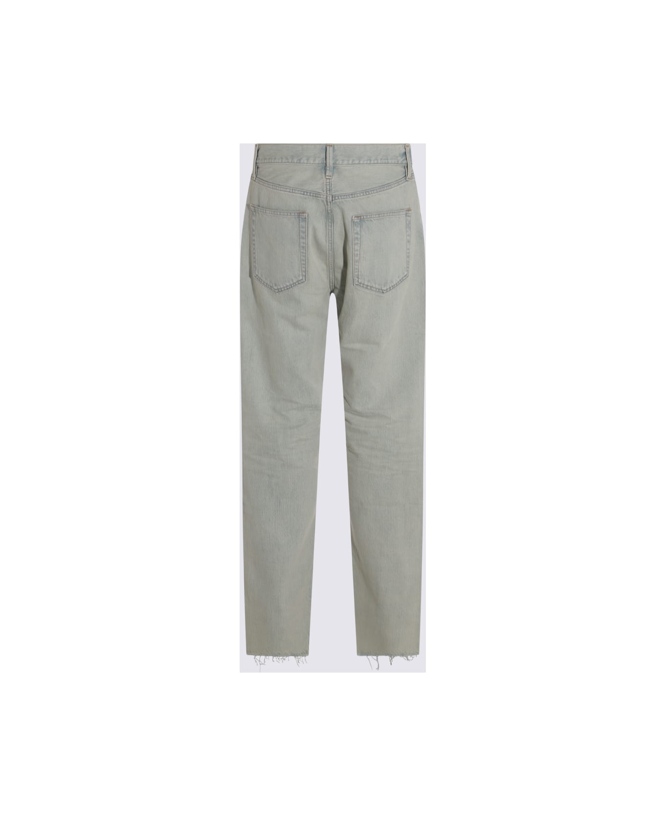 Fear of God Light Blue Vintage Cotton Denim Jeans - VINTAGE INDIGO