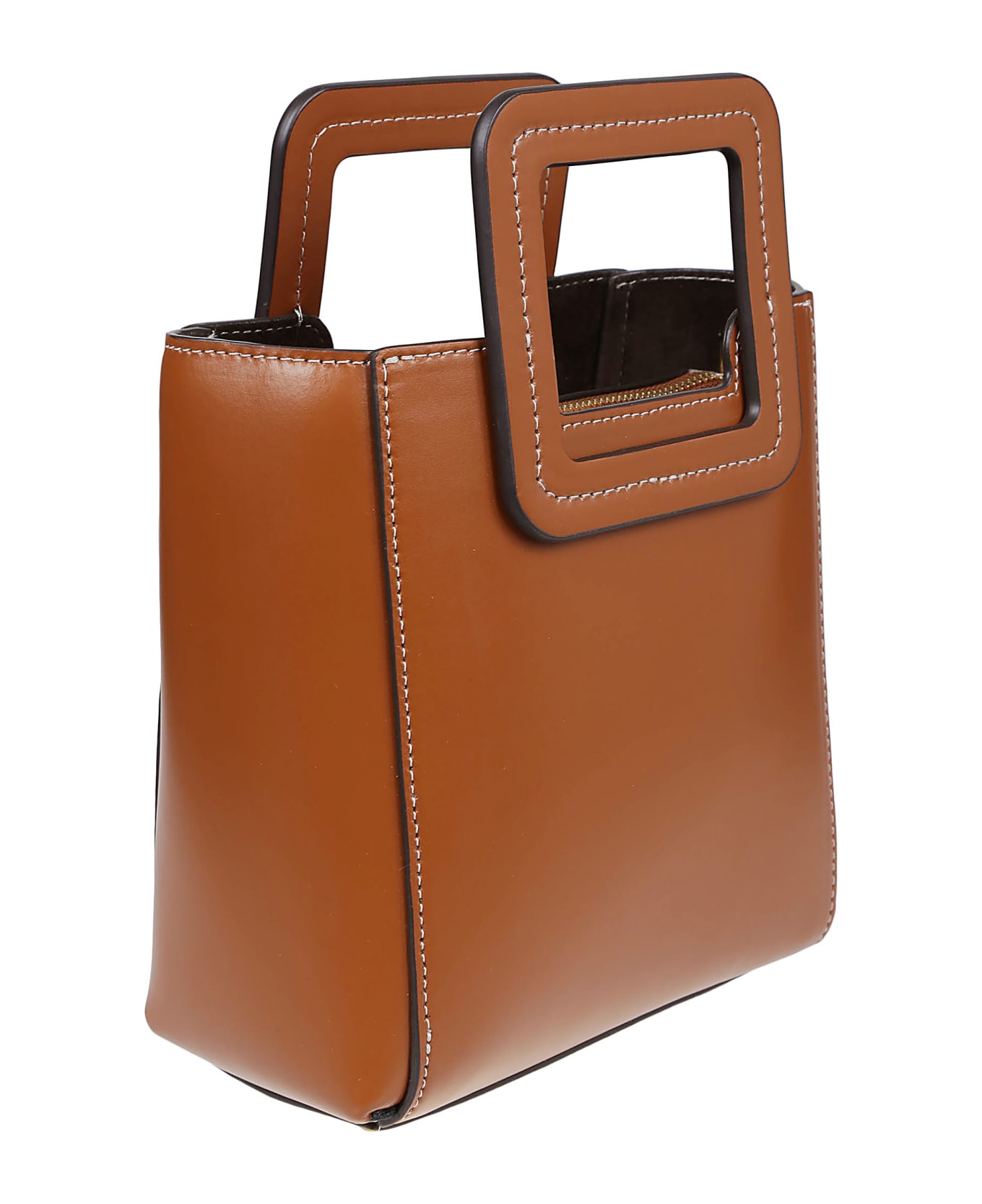 STAUD Mini Shirley Bag - Tan