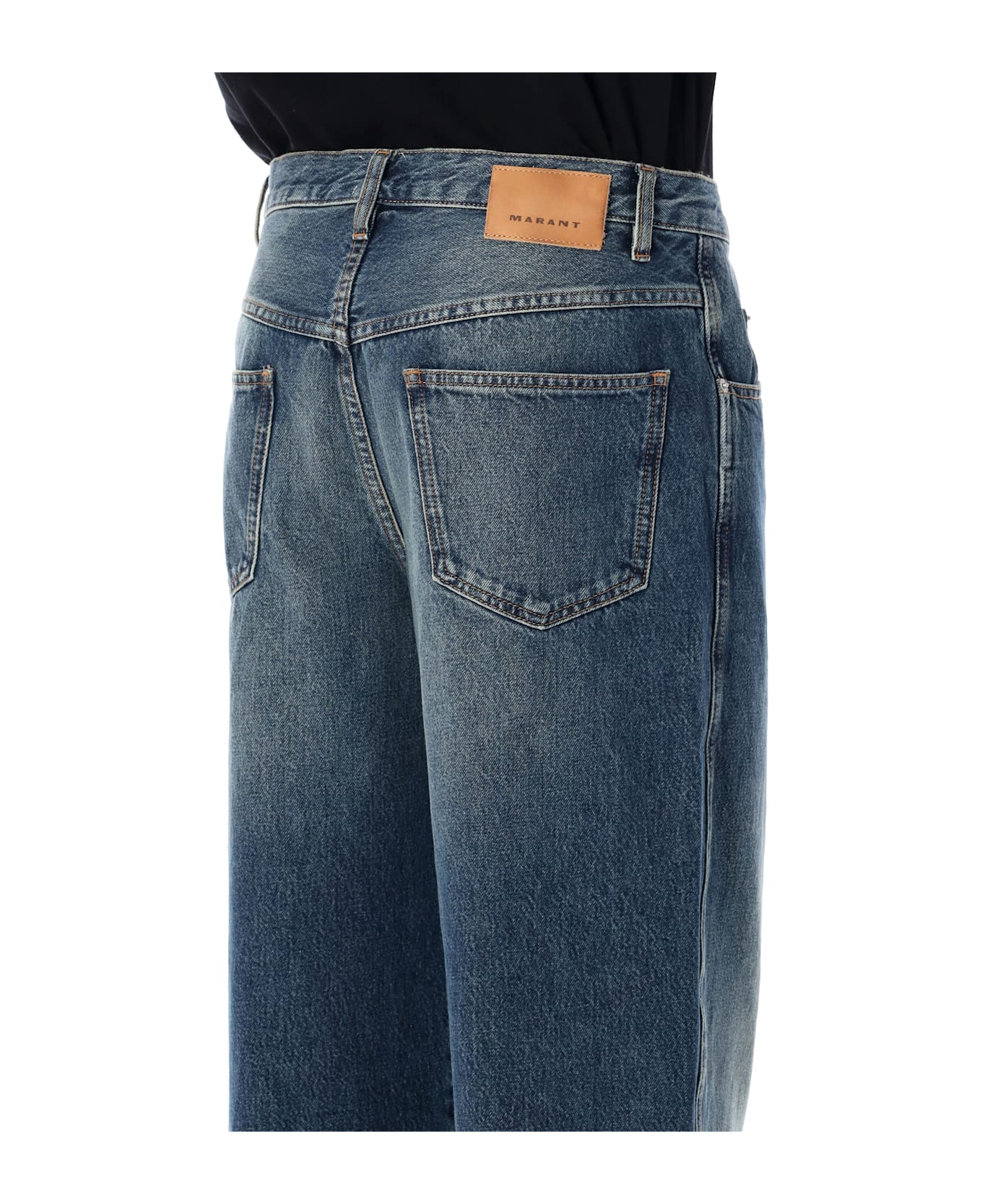 Isabel Marant Marant Jorje Wide-leg Denim Jeans - FADED BLUE