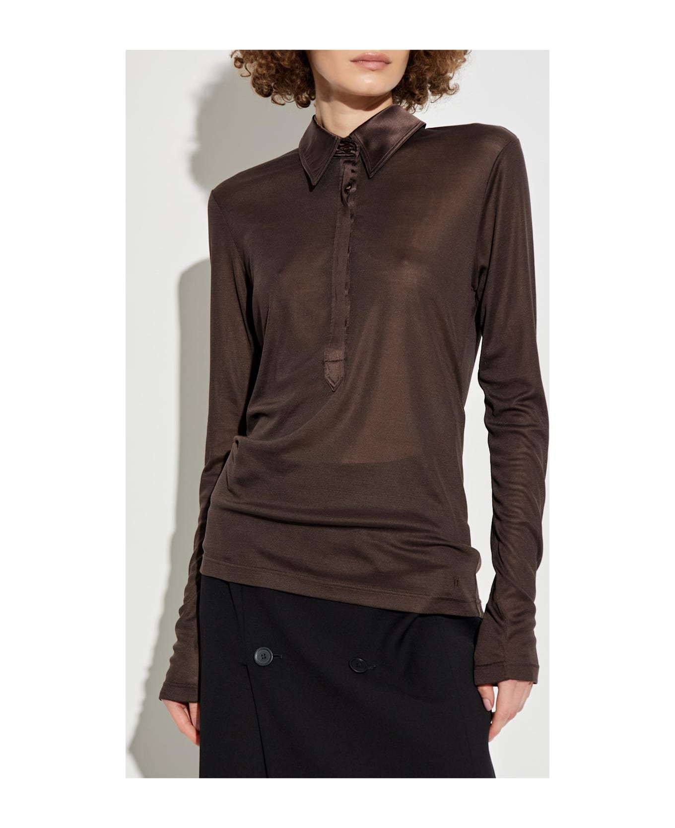 Tom Ford Transparent Top - Brown