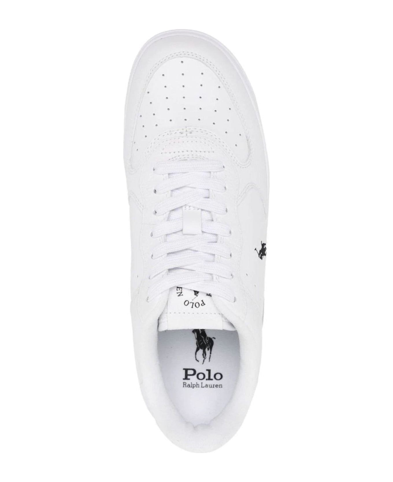 Polo Ralph Lauren Masters Court Low-top Sneakers - White スニーカー