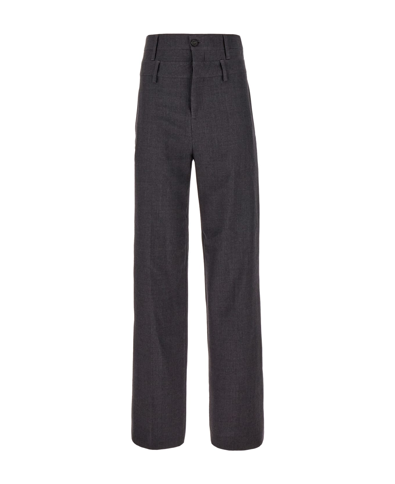 AMBUSH Dark Grey Wool Pant - 0800