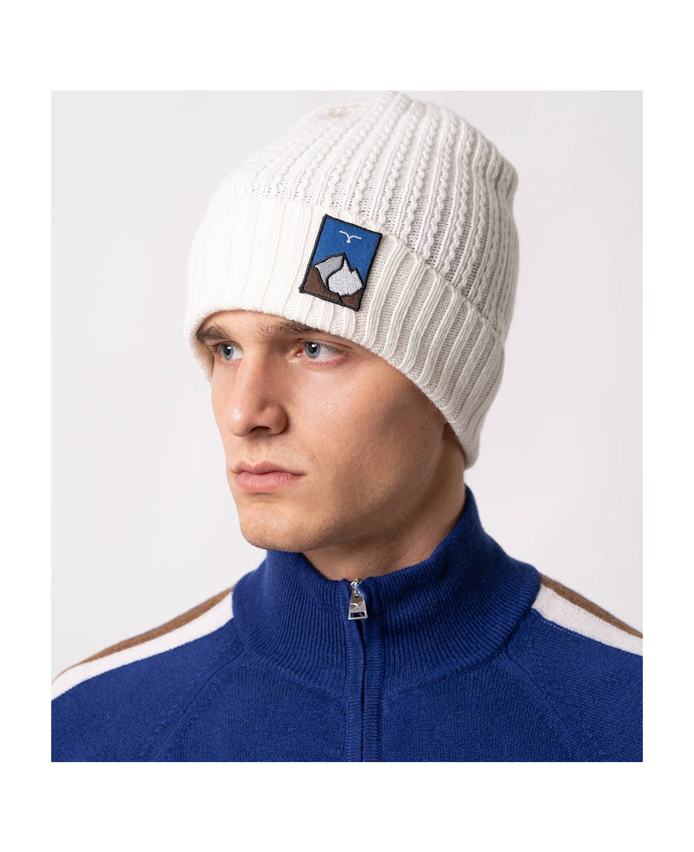 Larusmiani Cap Ski Collection Hat - White