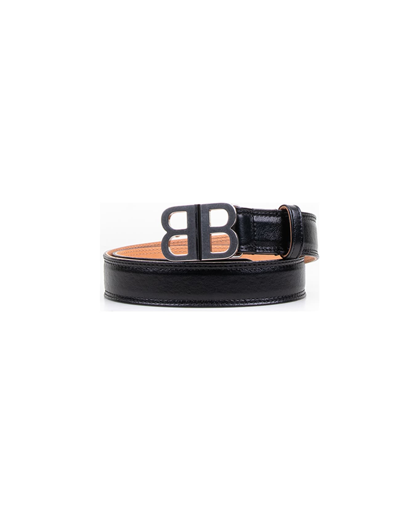 Balenciaga Logo Belt - Black