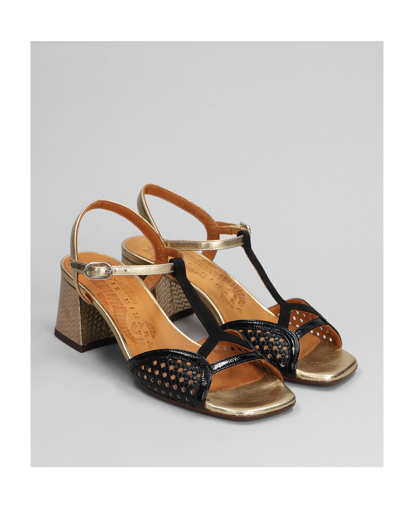 Chie Mihara Lipico Sandals In Black Leather - black