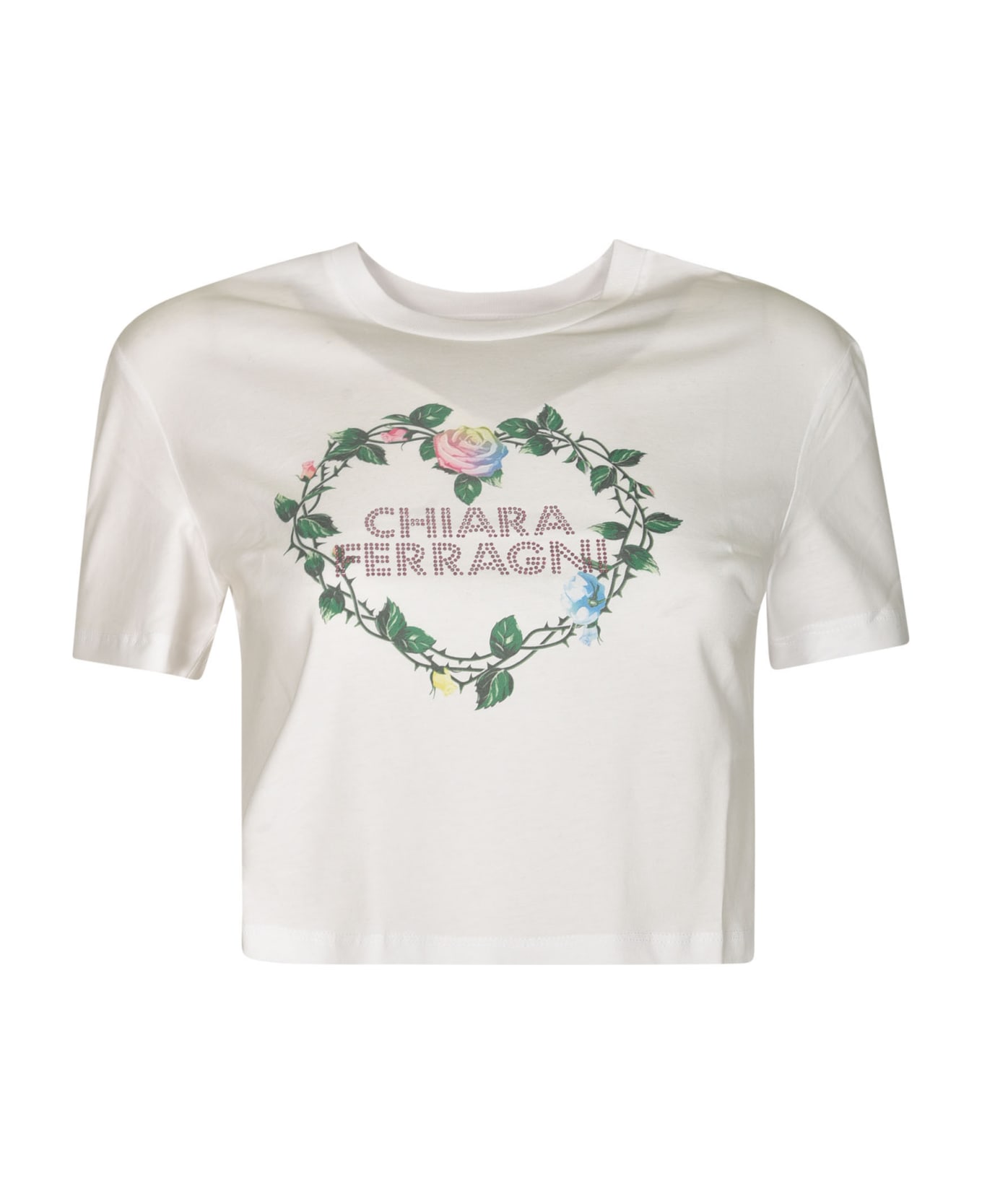Chiara Ferragni Logo Printed T-shirt Tシャツ
