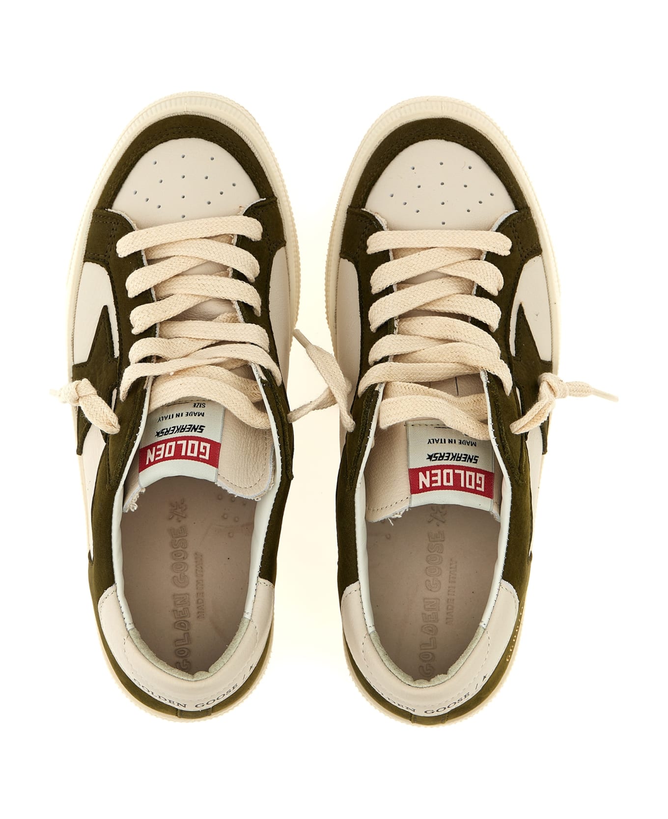 Golden Goose 'may' Sneakers - Green シューズ