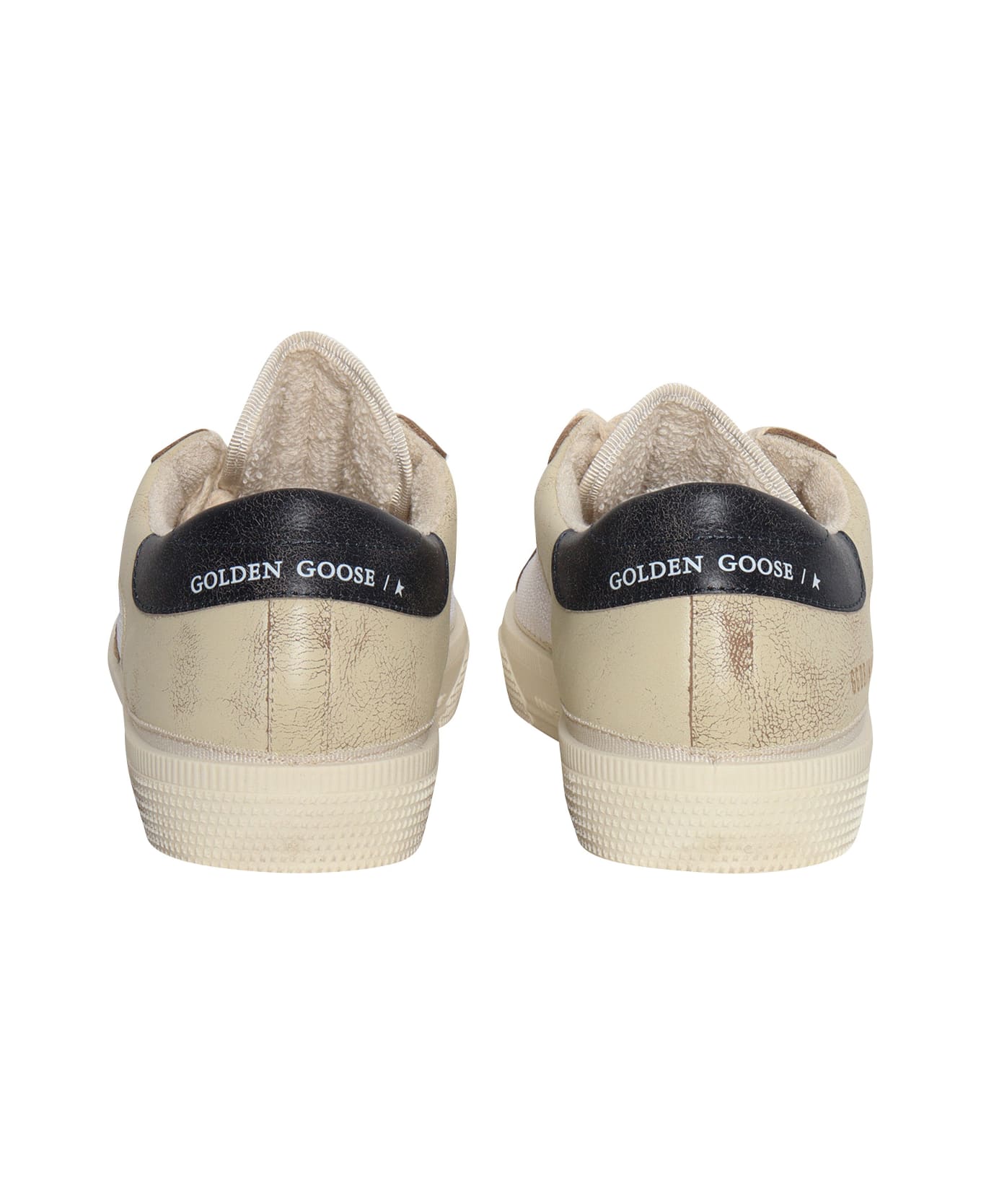 Golden Goose May Sneakers - CREAM シューズ