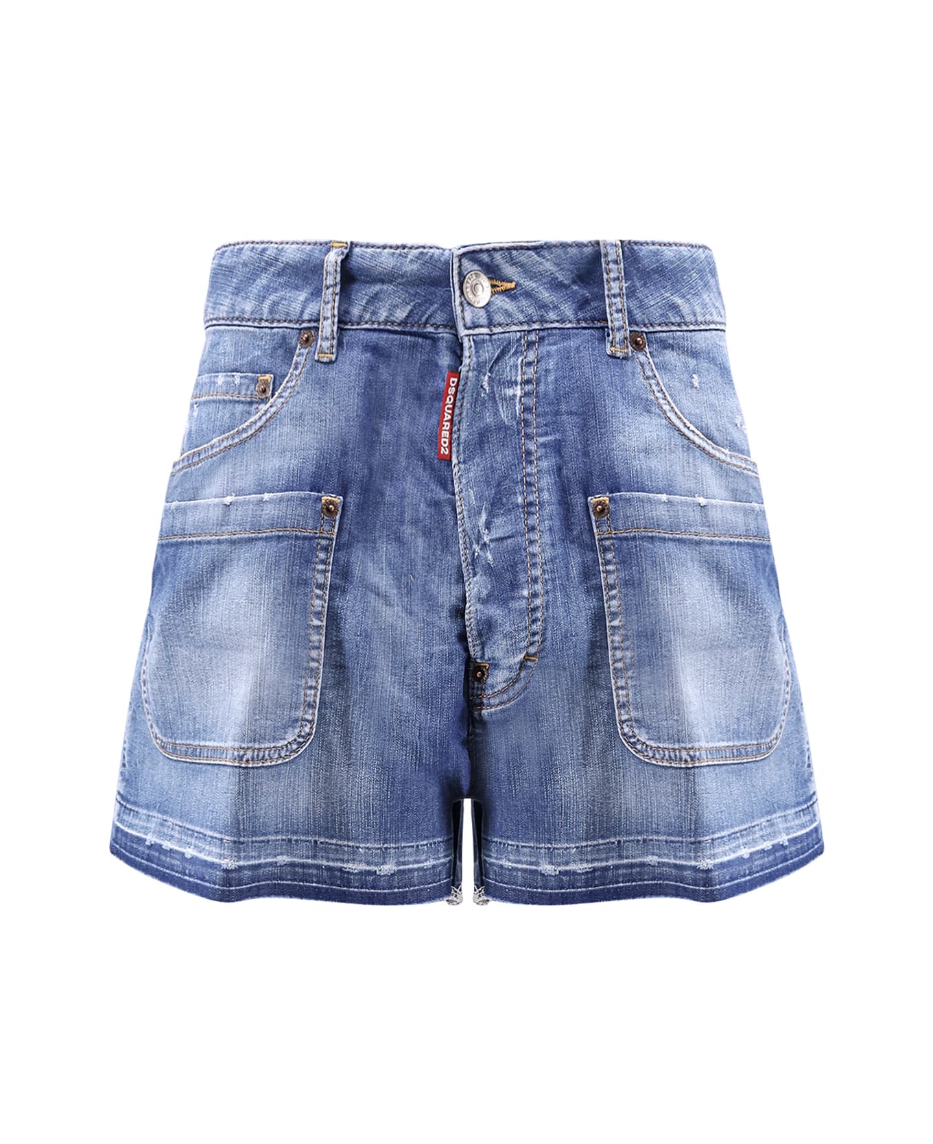 Dsquared2 Summer Lovers Denim Shorts - Blue ショートパンツ
