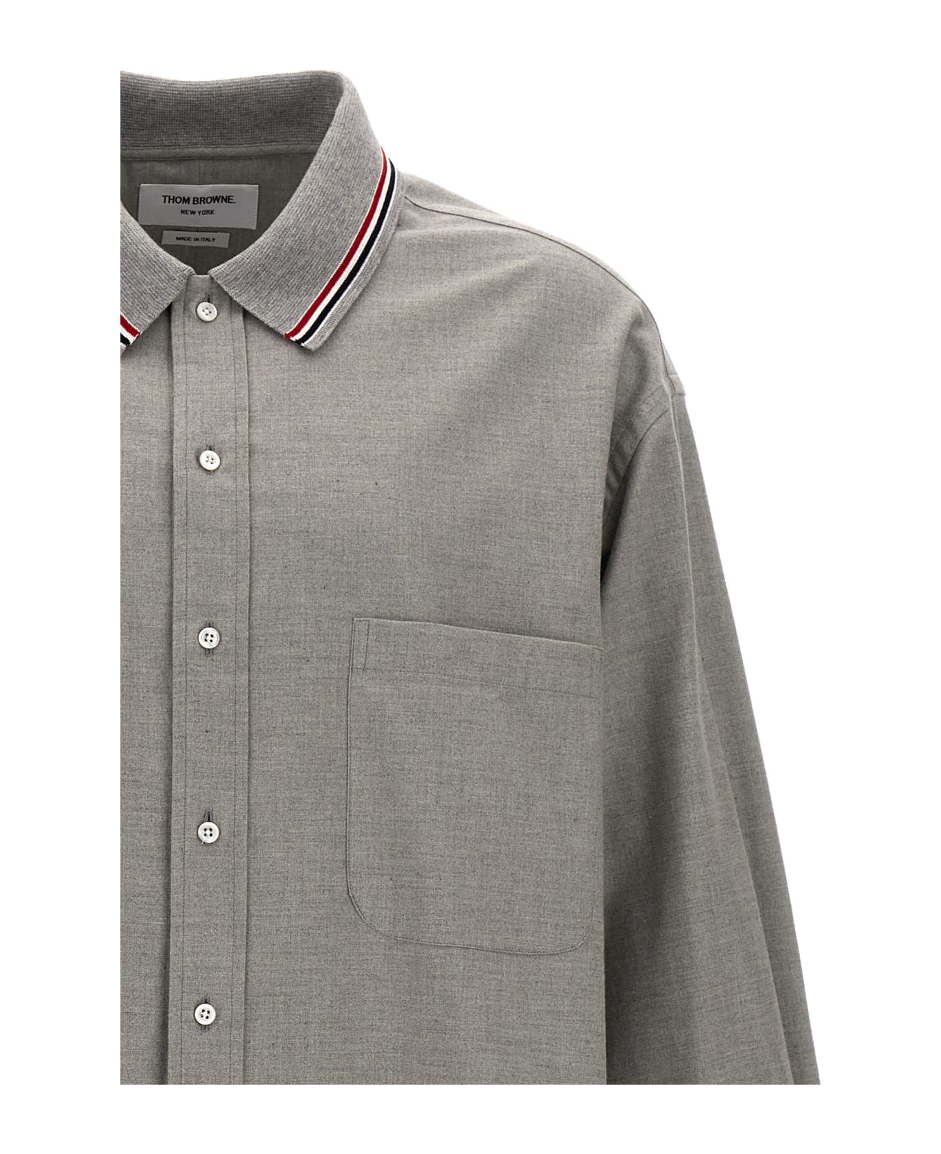Thom Browne 
rwb
 Shirt - Gray