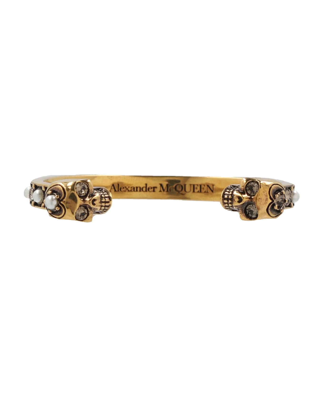 Alexander McQueen Metal Bracelet - Gold ブレスレット