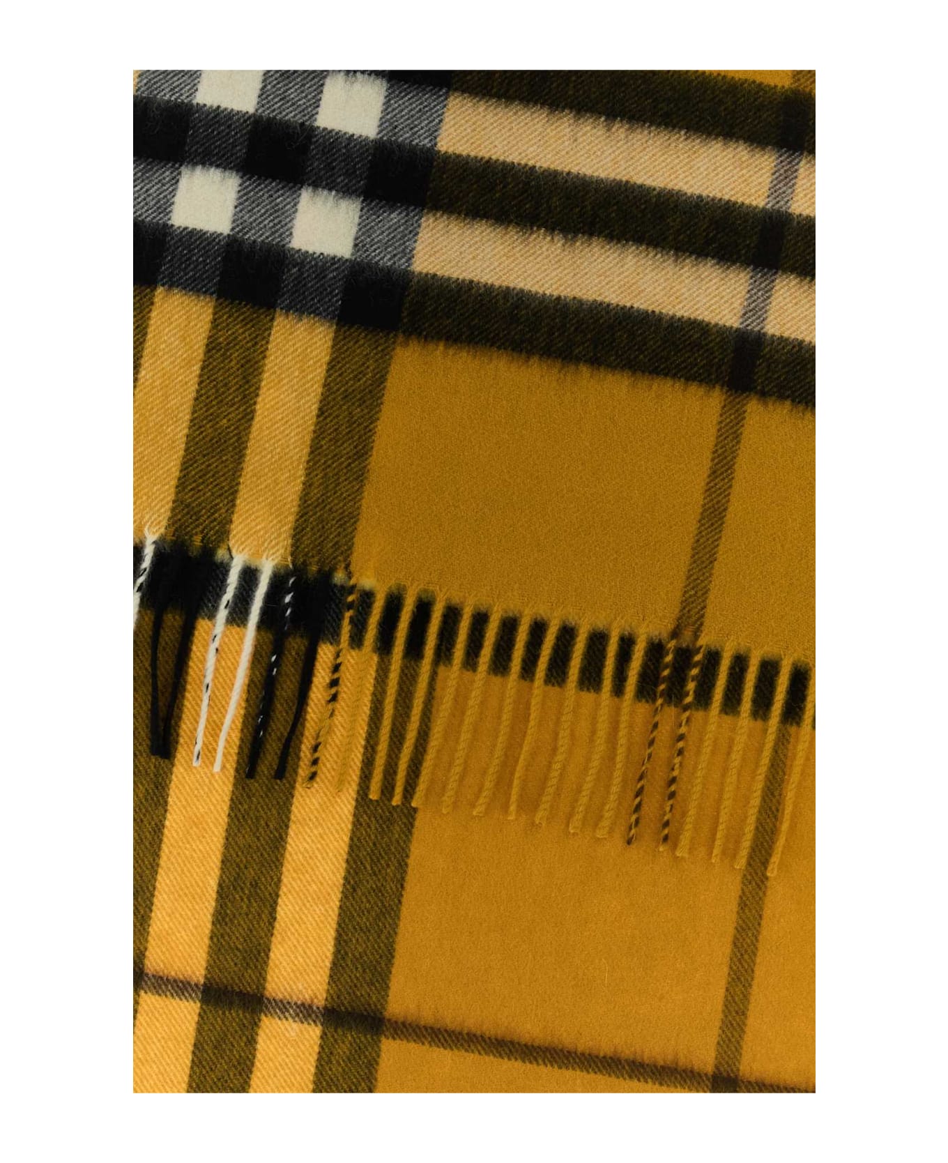 Burberry Embroidered Cashmere Scarf - TEAKIPCHECK