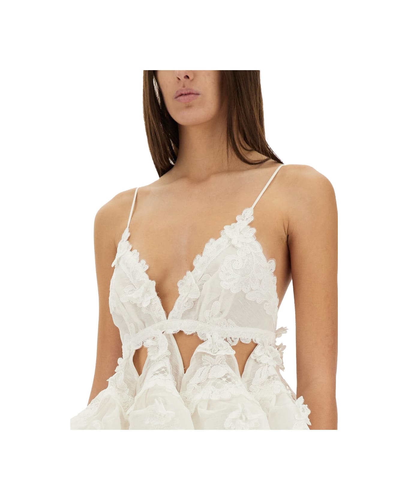 Zimmermann Lace Dress - Ivory