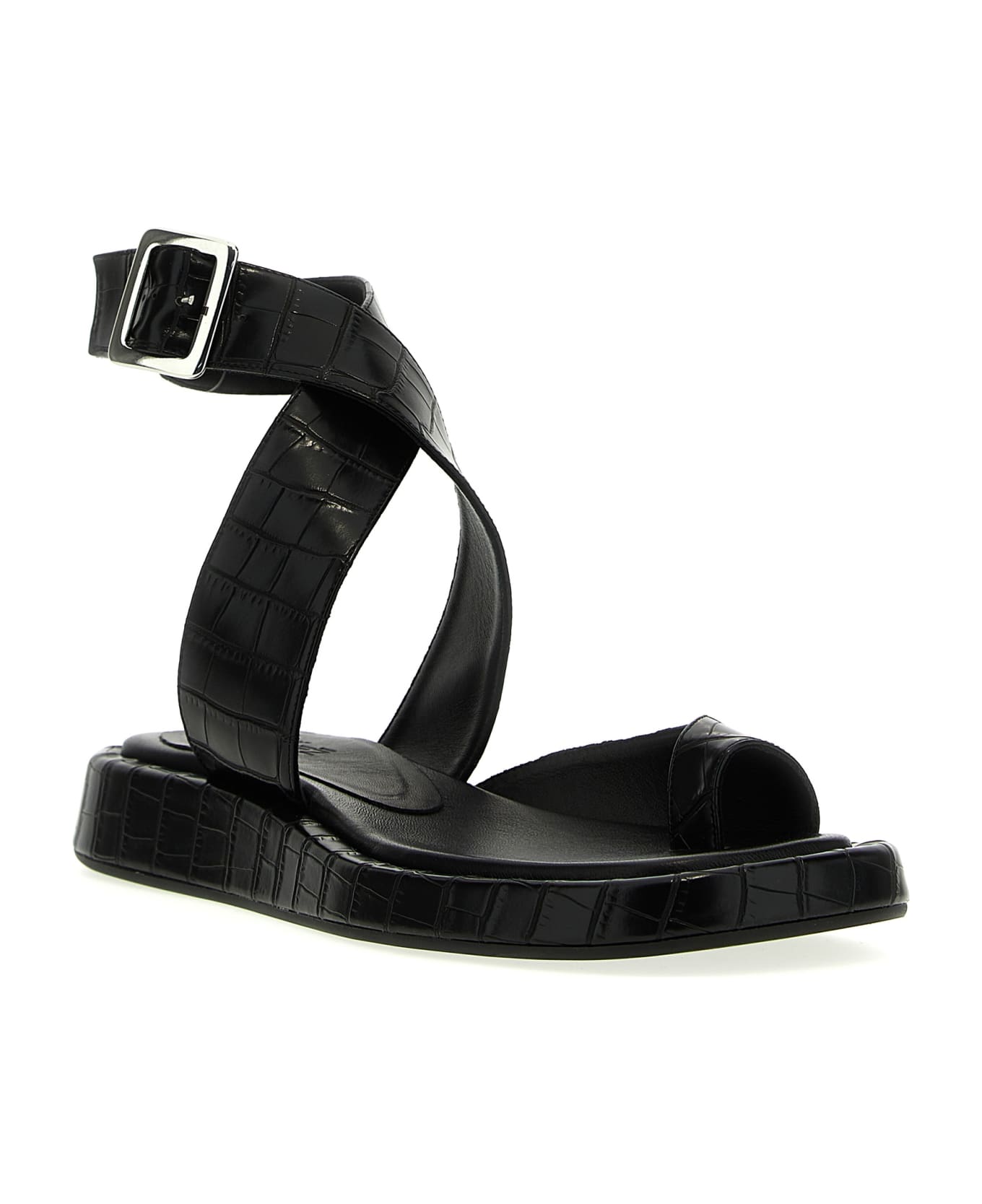 GIA BORGHINI 'roxanne' Sandals - Black   サンダル