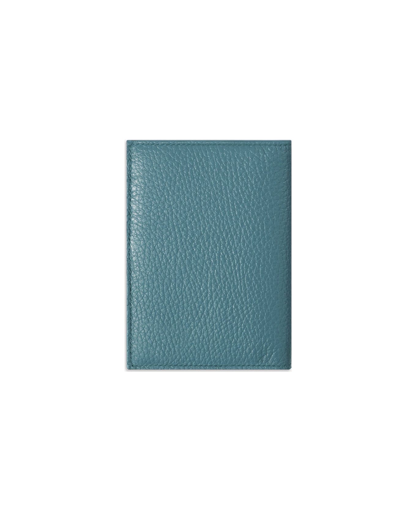 Larusmiani Passport Cover 'fiumicino' Accessory - LightBlue