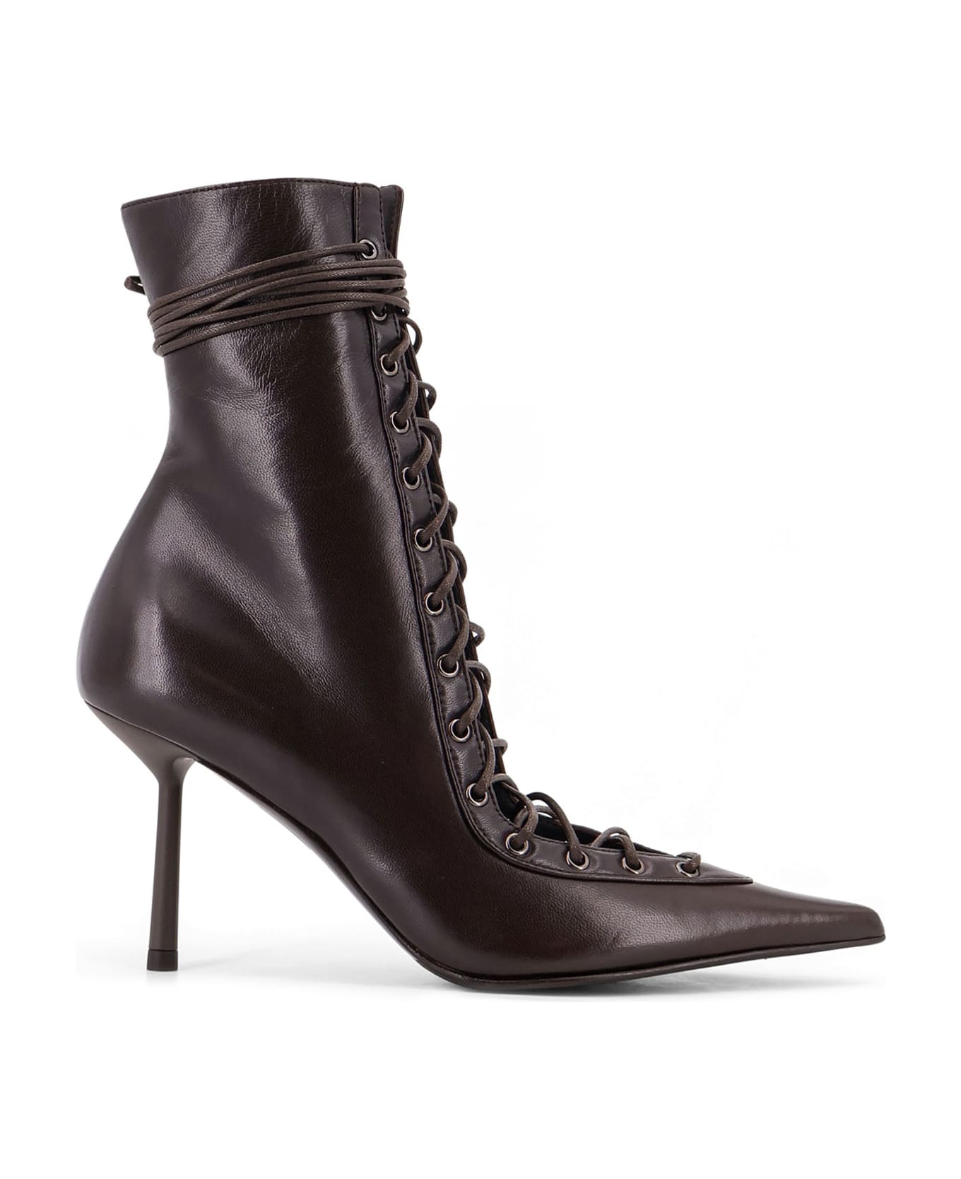 Le Silla Colette Leather Ankle Boots - Sacher