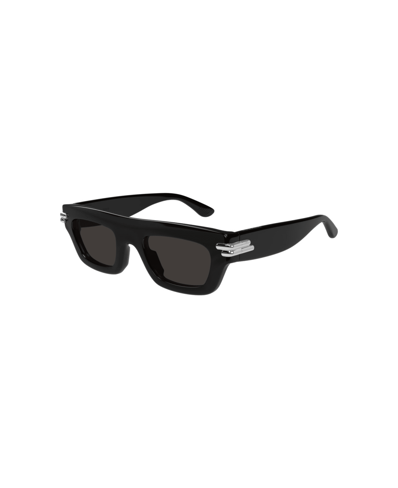 Bottega Veneta Eyewear Bv1321s-001 Black-black-grey - BLACK-BLACK-GREY