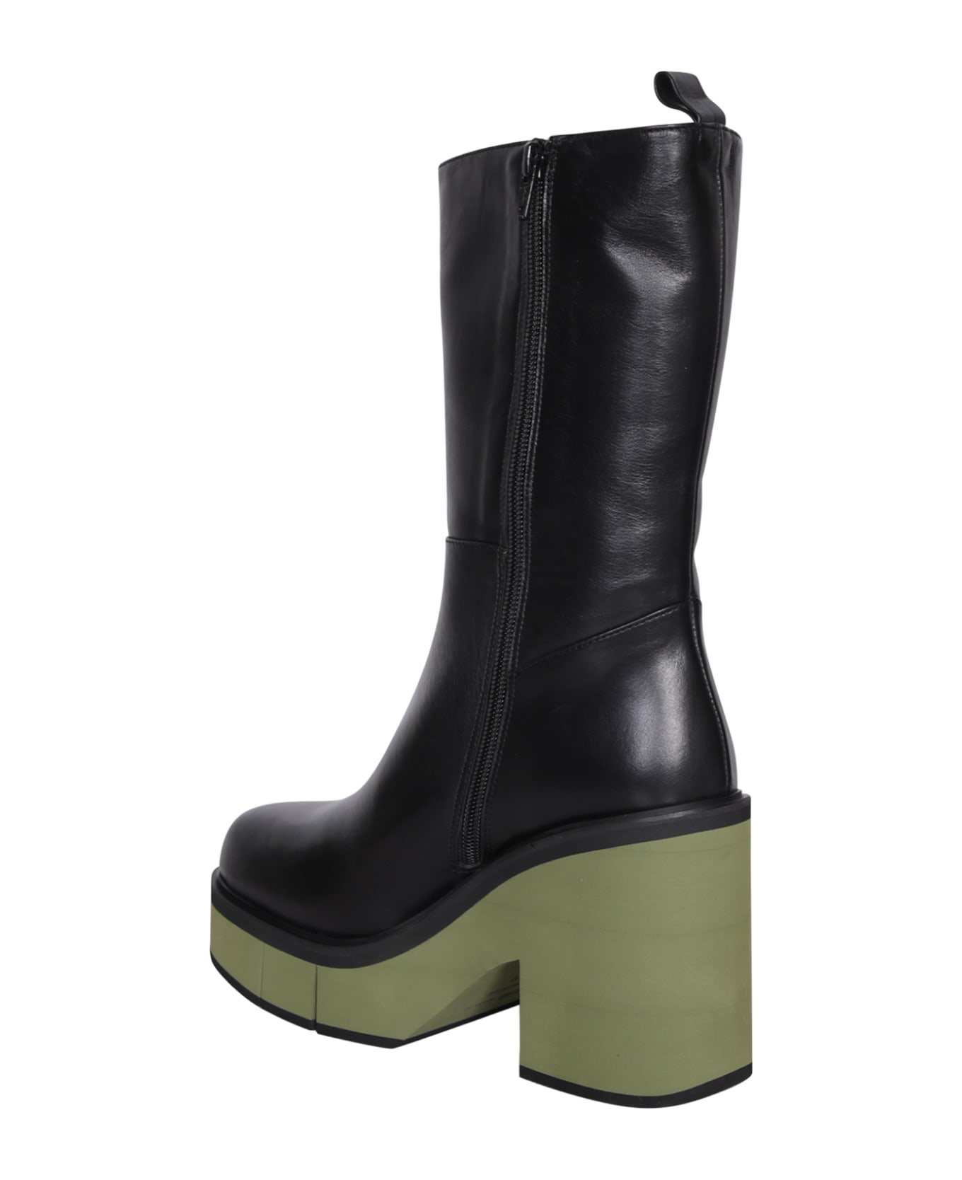 Paloma Barceló Brook Nero Leather Boot - Black