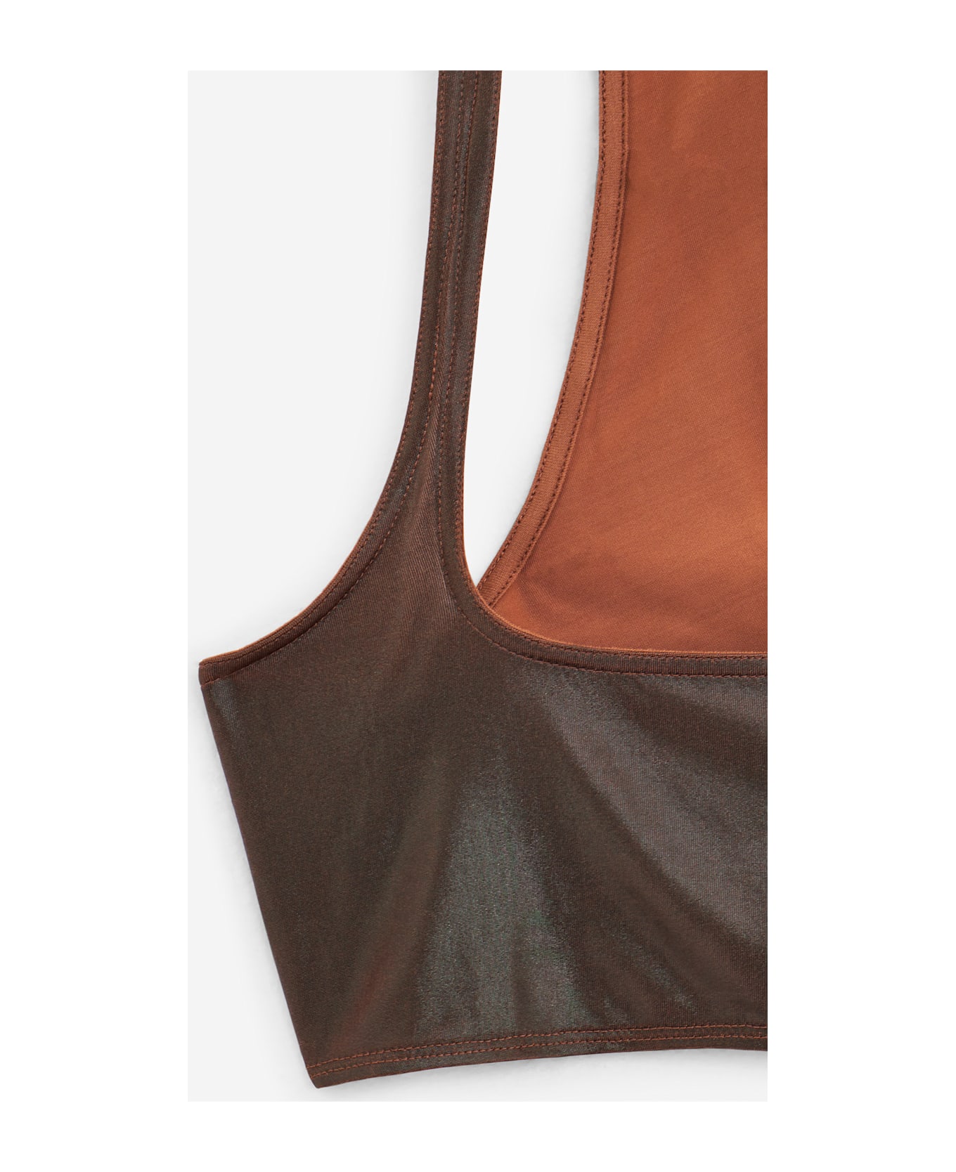 Rick Owens Lilies Unhorny Topwear - brown