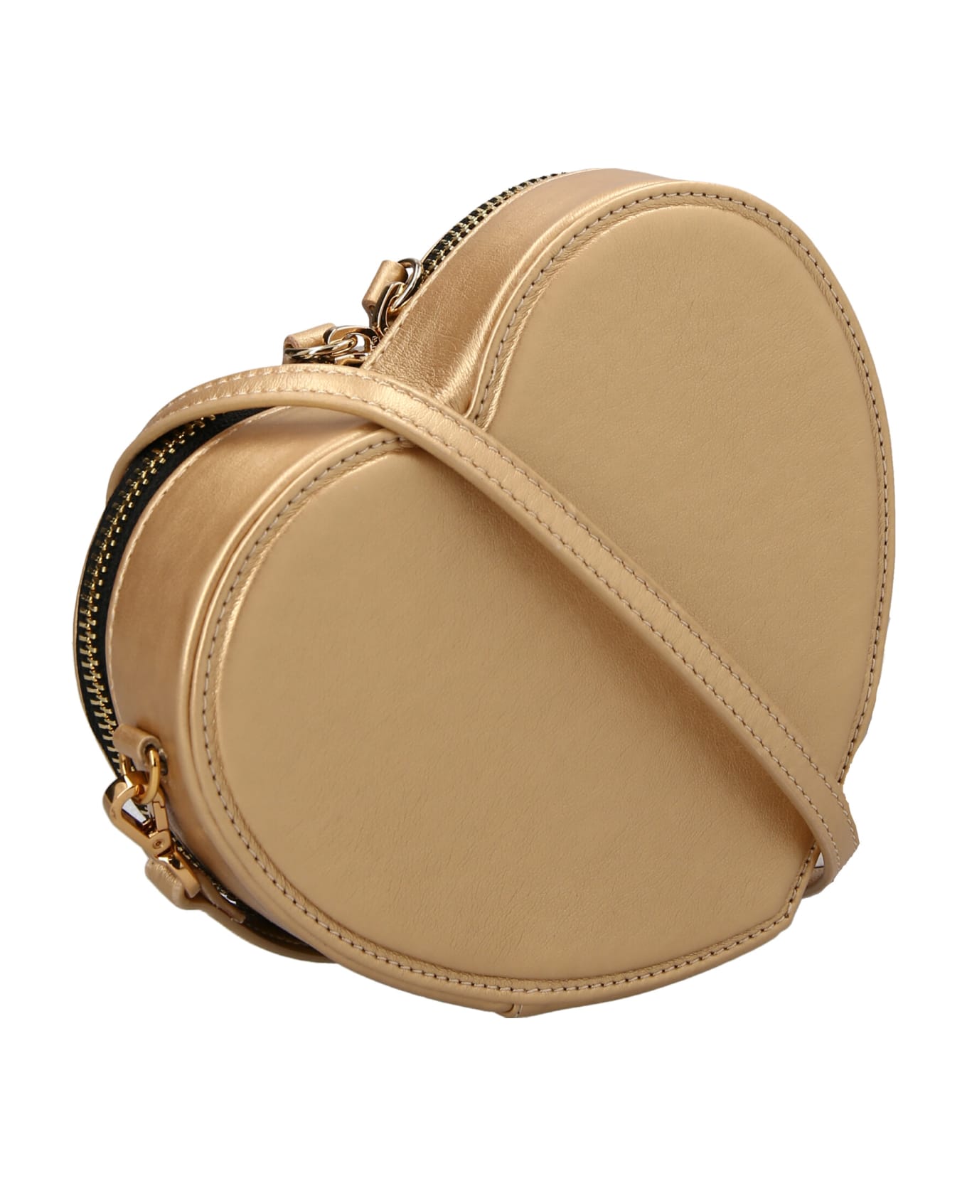 Versace 'medusa' Crossbody Bag - Gold