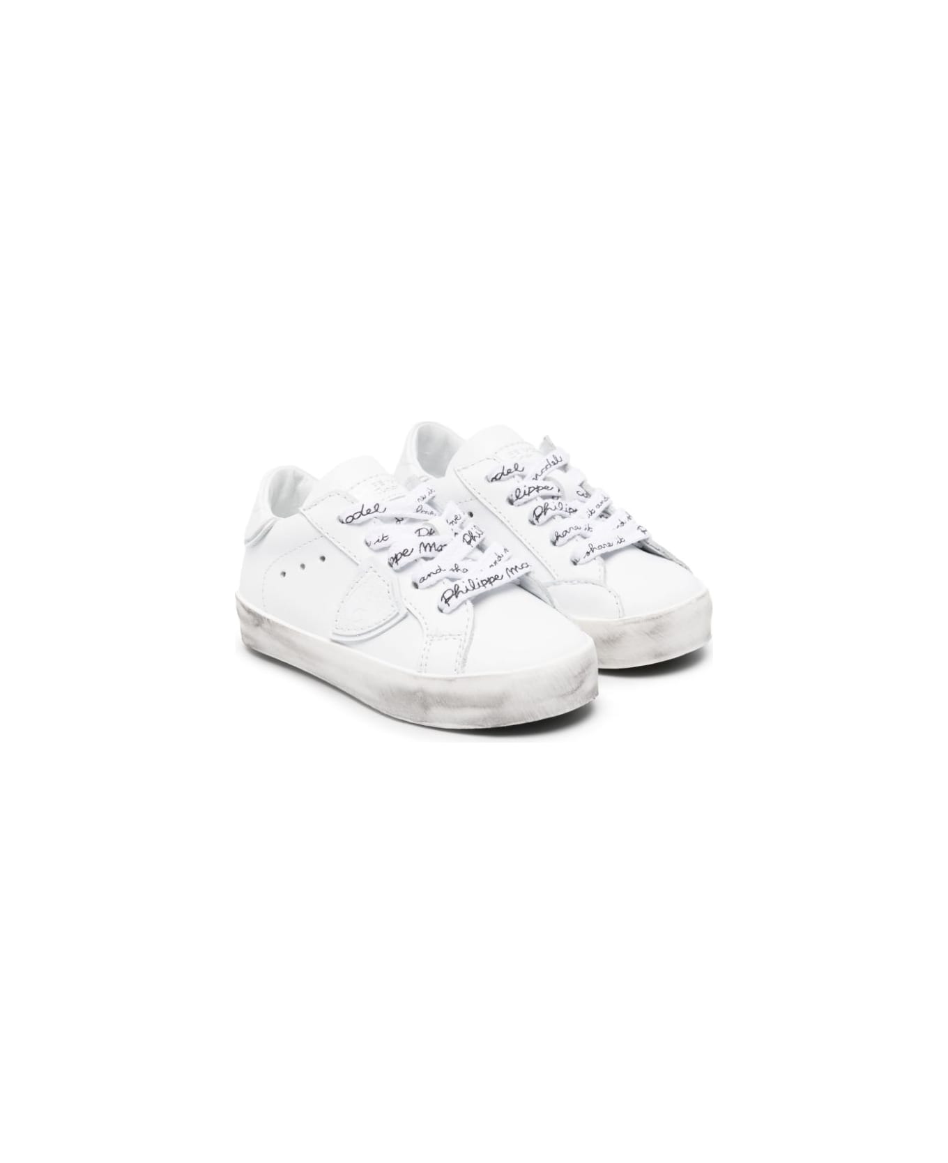 Philippe Model Sneakers With Application - White シューズ