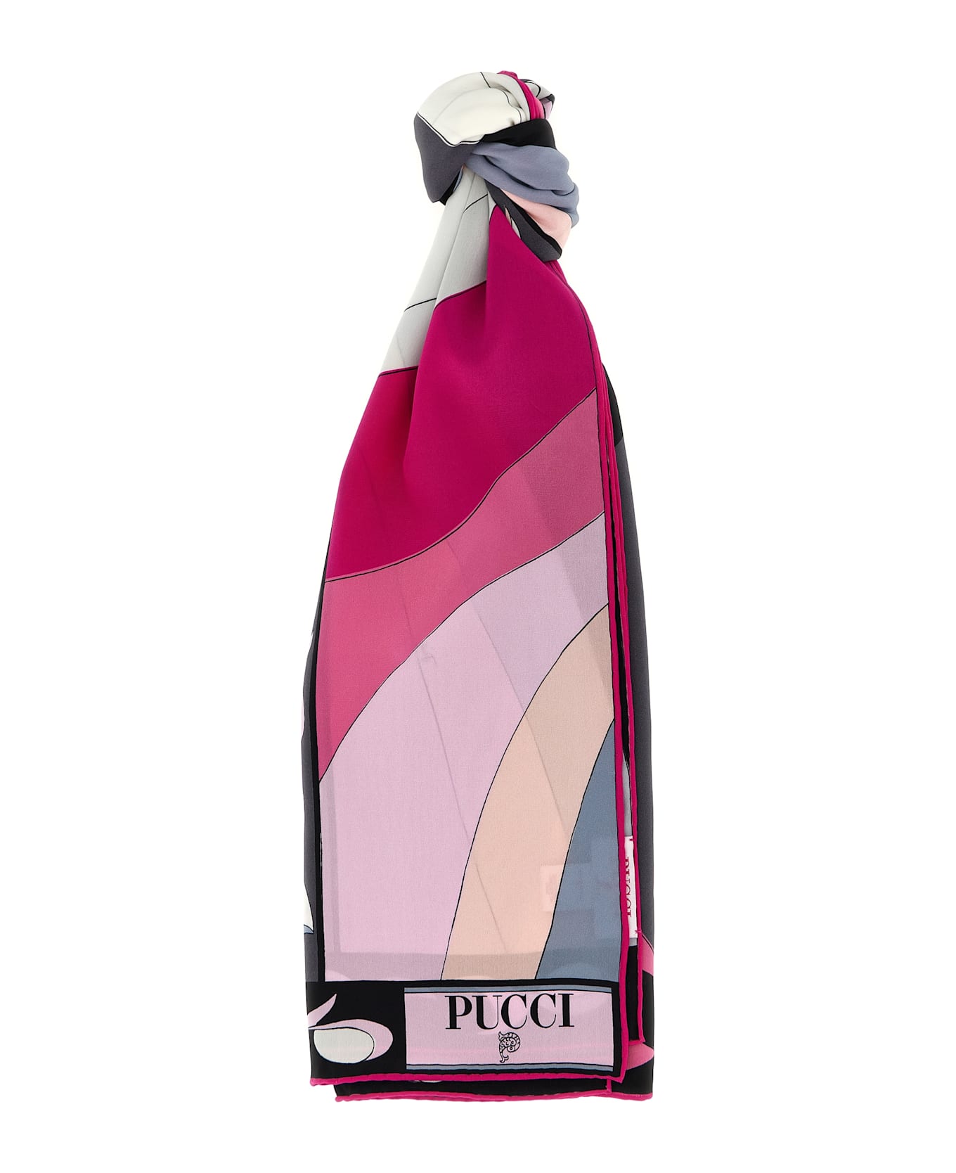 'marmo' Print Scarf