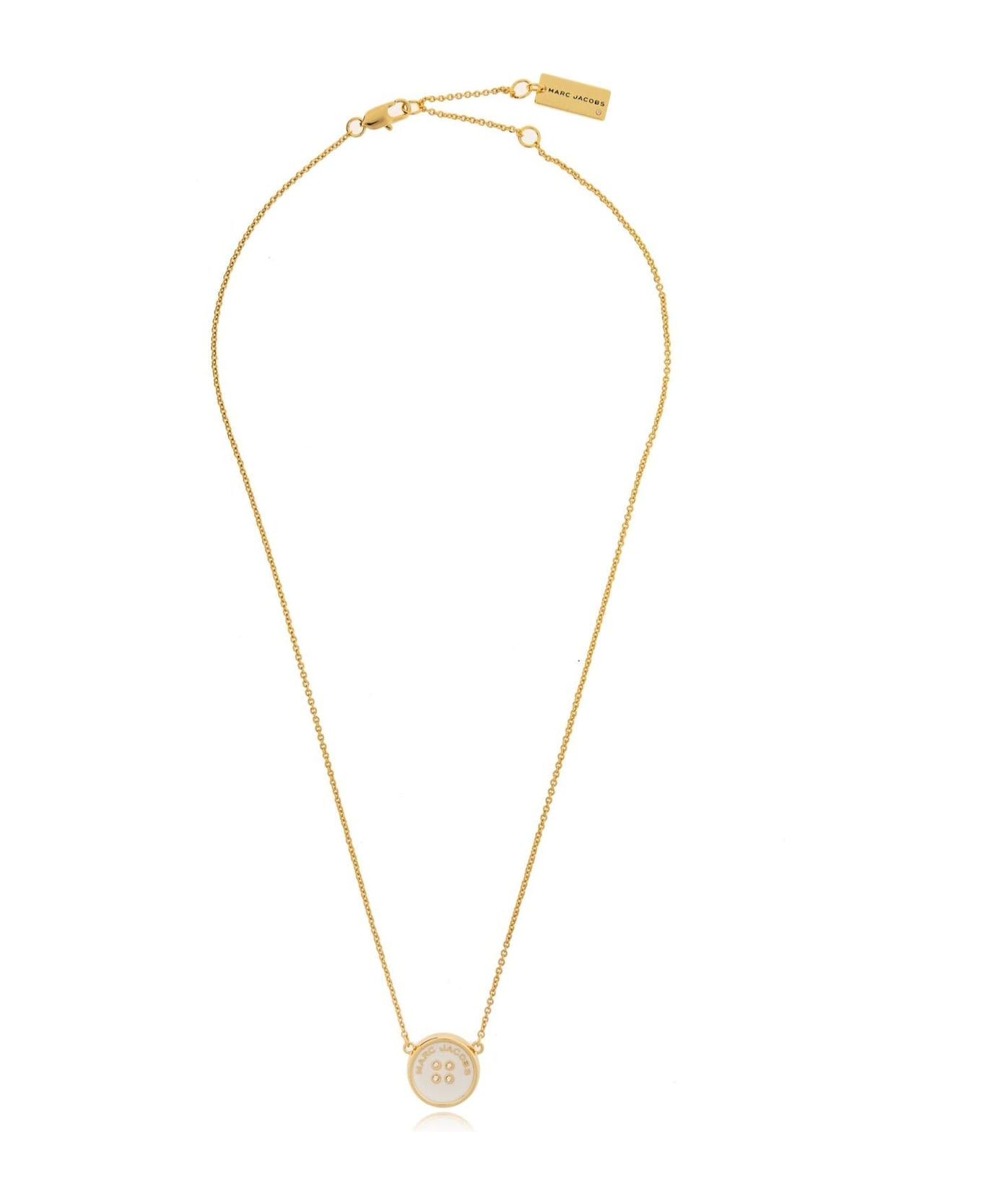 Marc Jacobs The Button Pendant Necklace - MULTICOLOUR