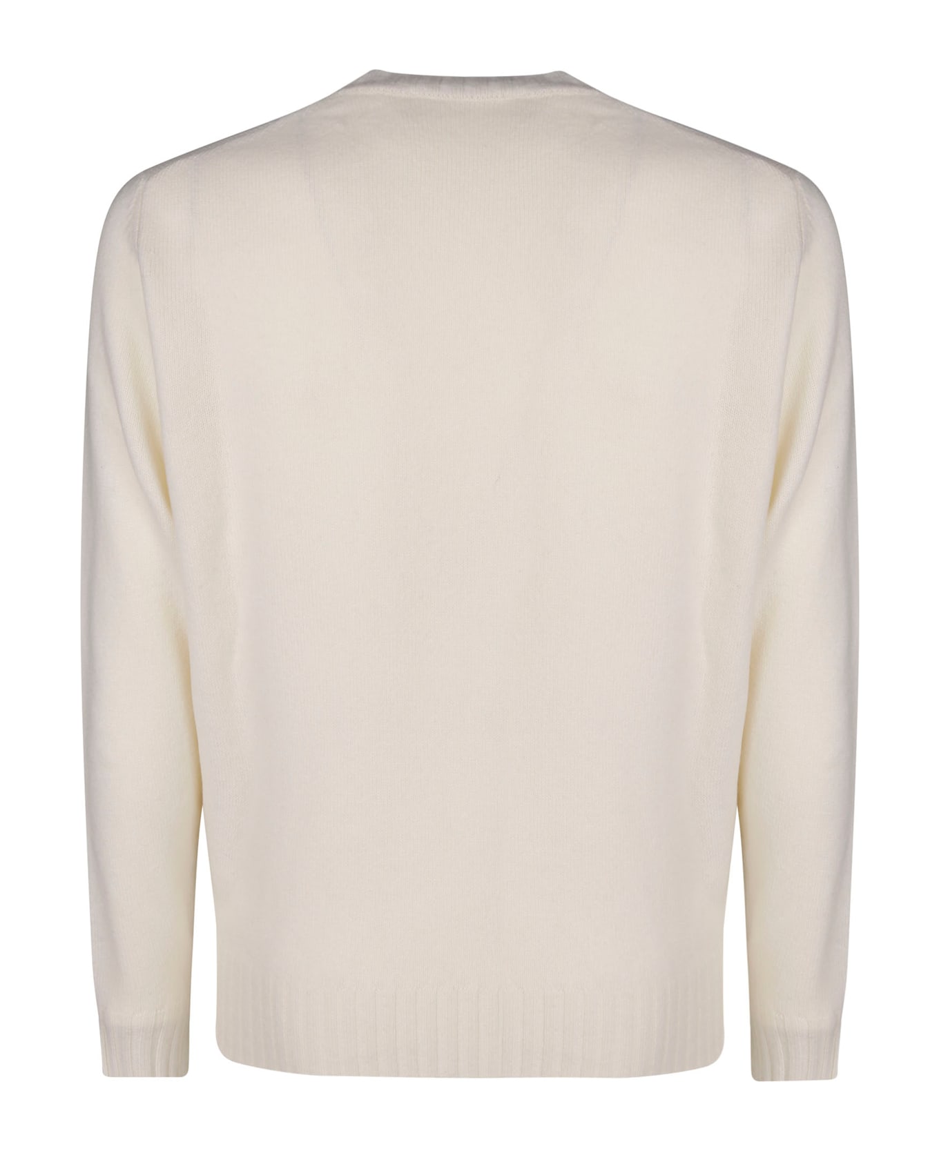 Filippo De Laurentiis V Neck Wool Cashmere - Optic White