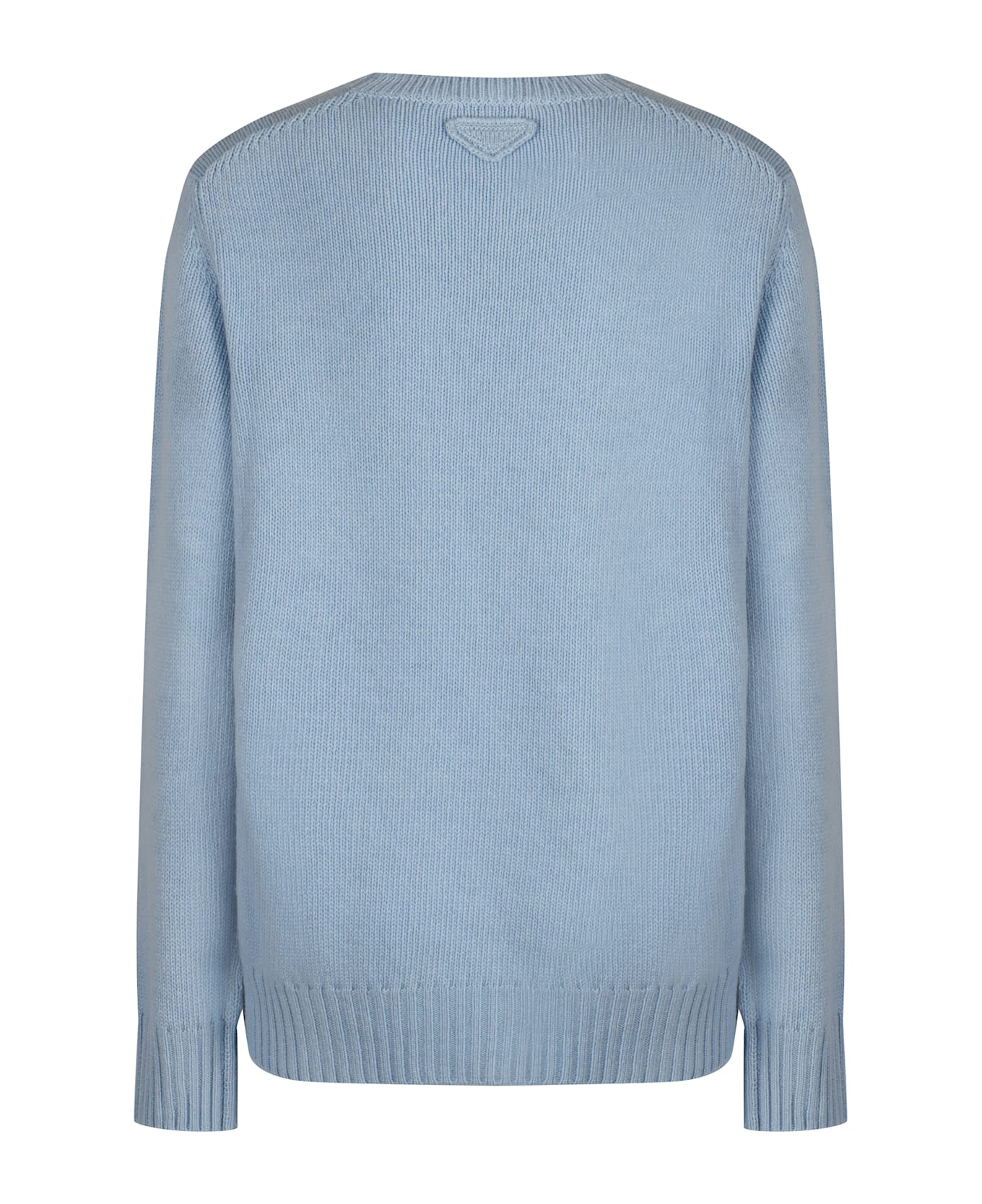 Prada Wool And Cashmere Sweater - Light Blue