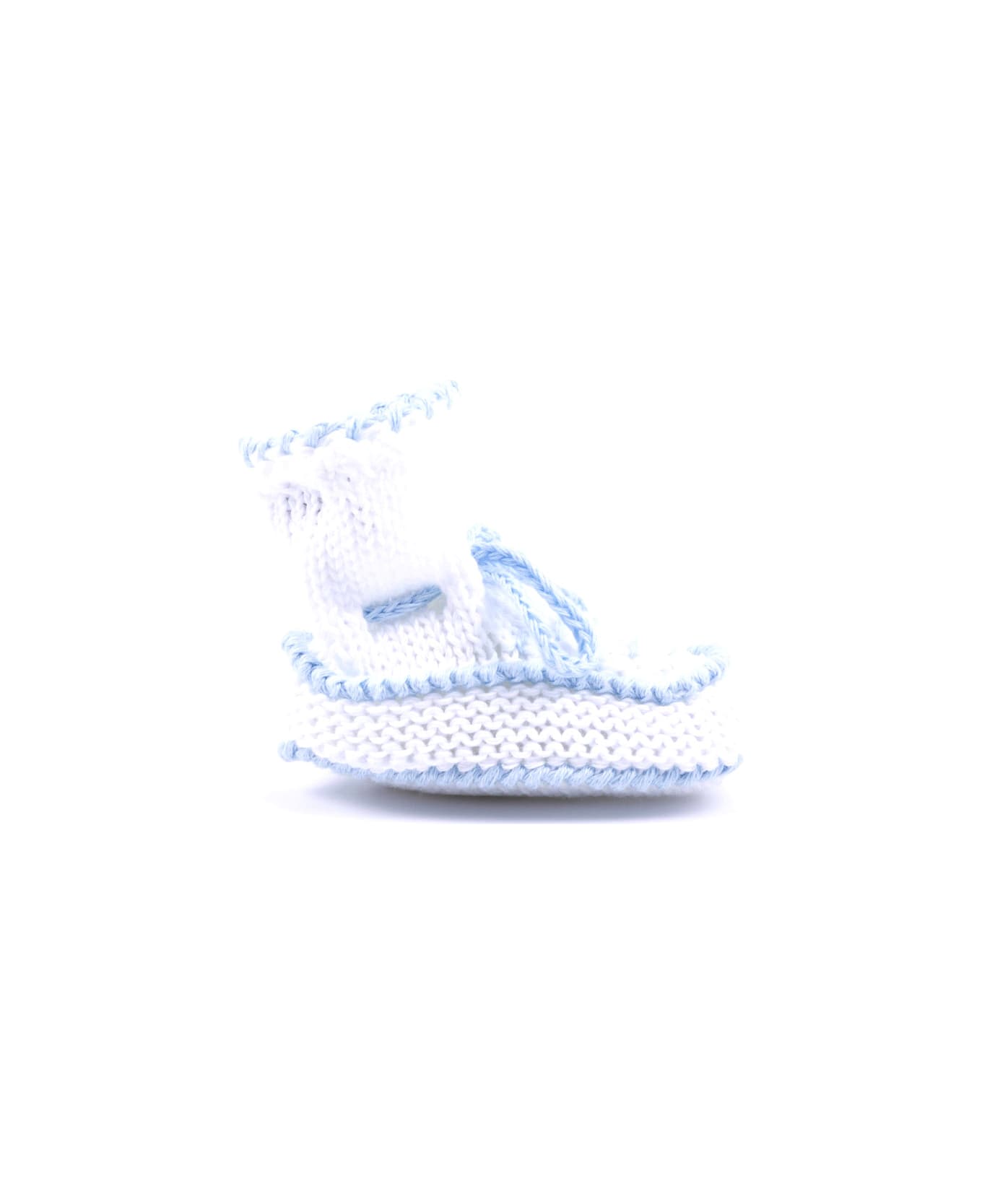 Piccola Giuggiola Cotton Knit Shoes - White アクセサリー＆ギフト