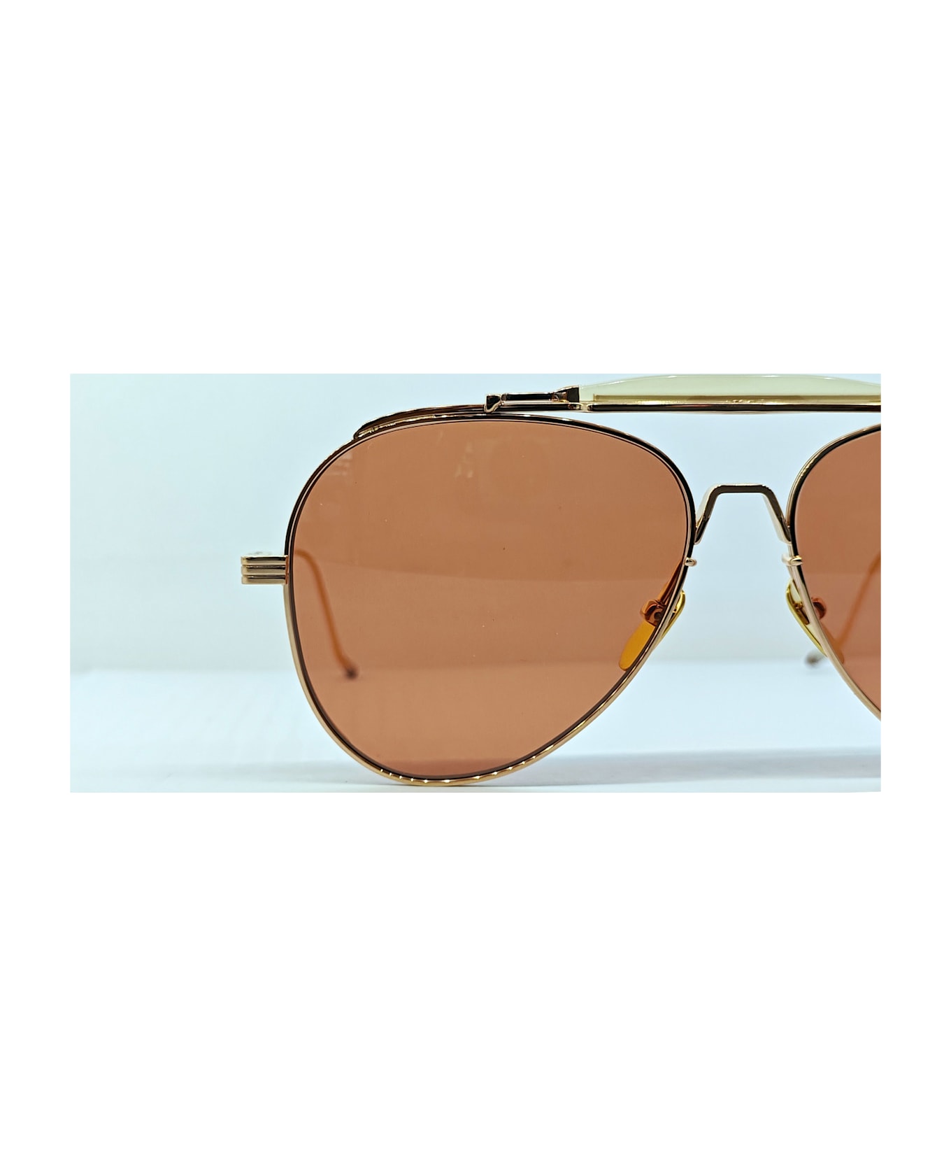 Jacques Marie Mage Peyote - Rose Gold Sunglasses - rose gold